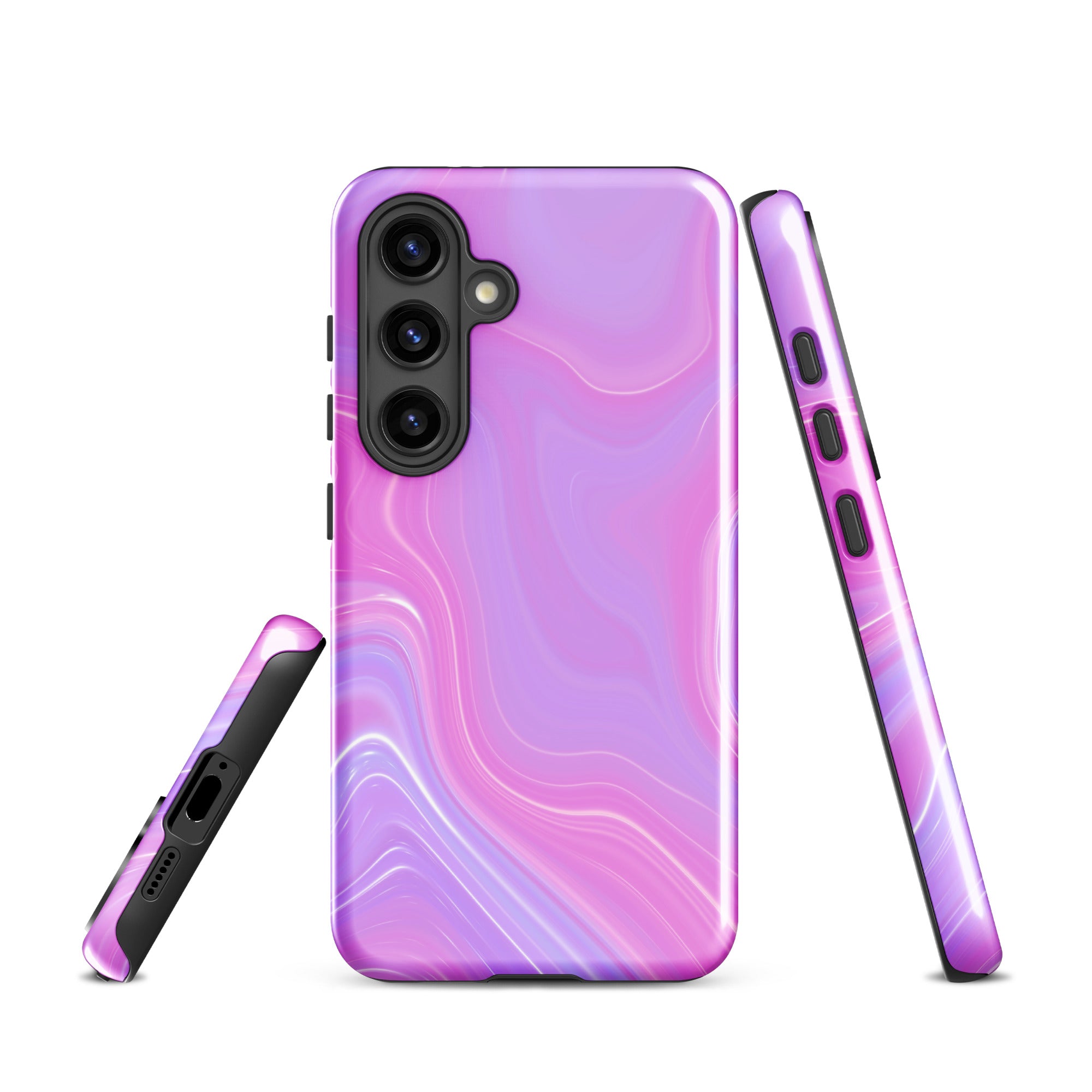 Tough case for Samsung® Marble Pink