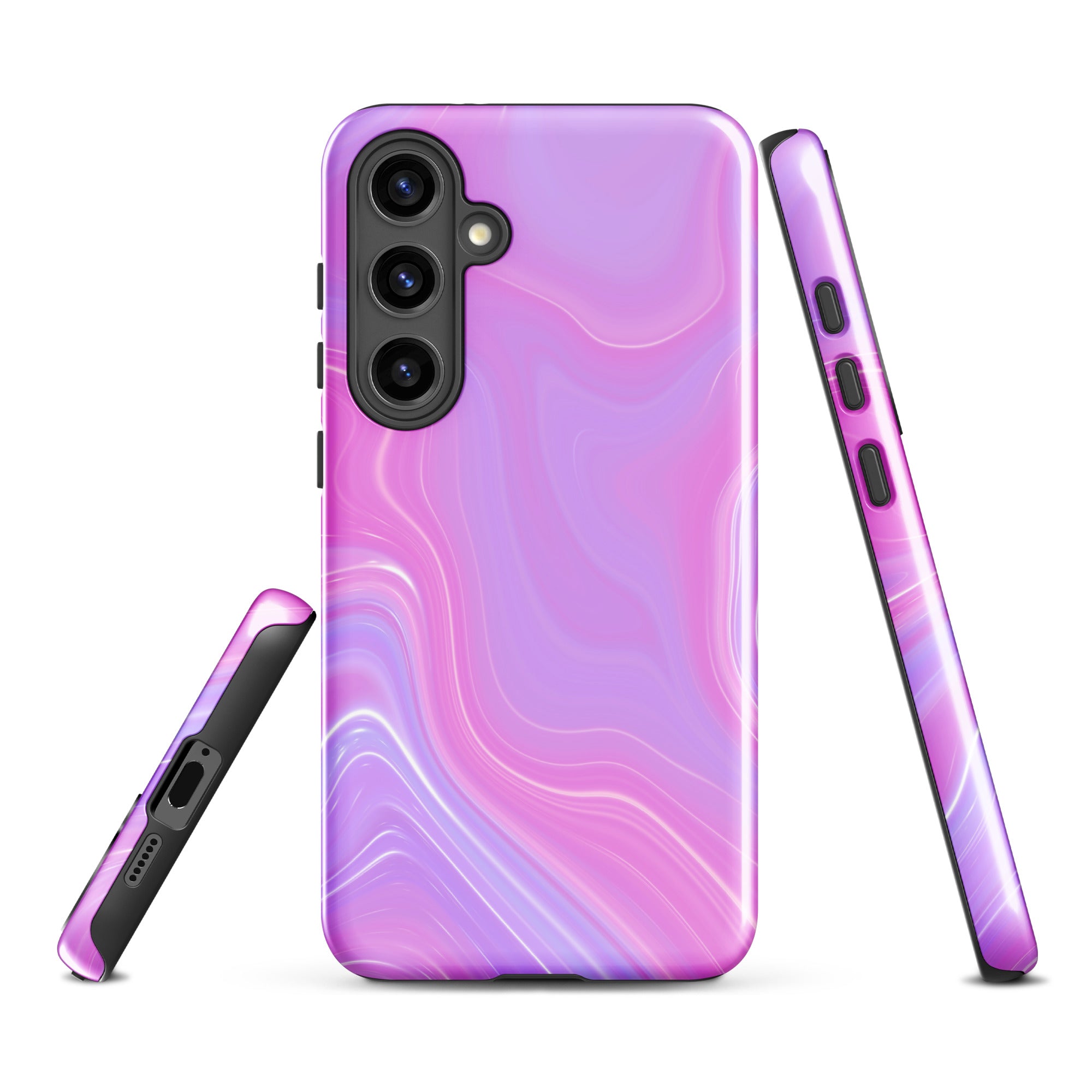 Tough case for Samsung® Marble Pink