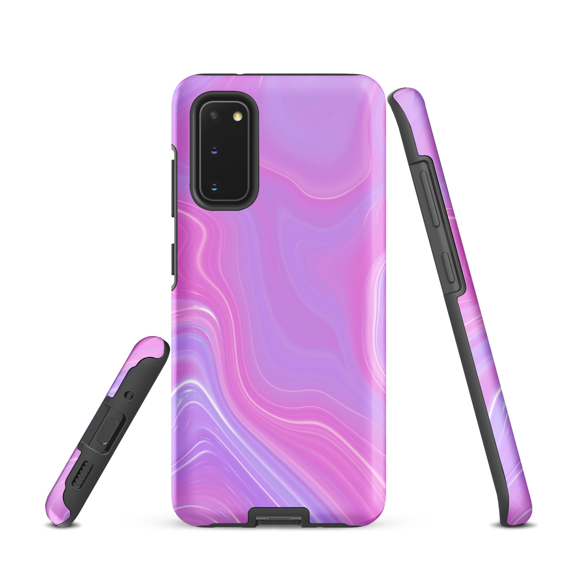 Tough case for Samsung® Marble Pink