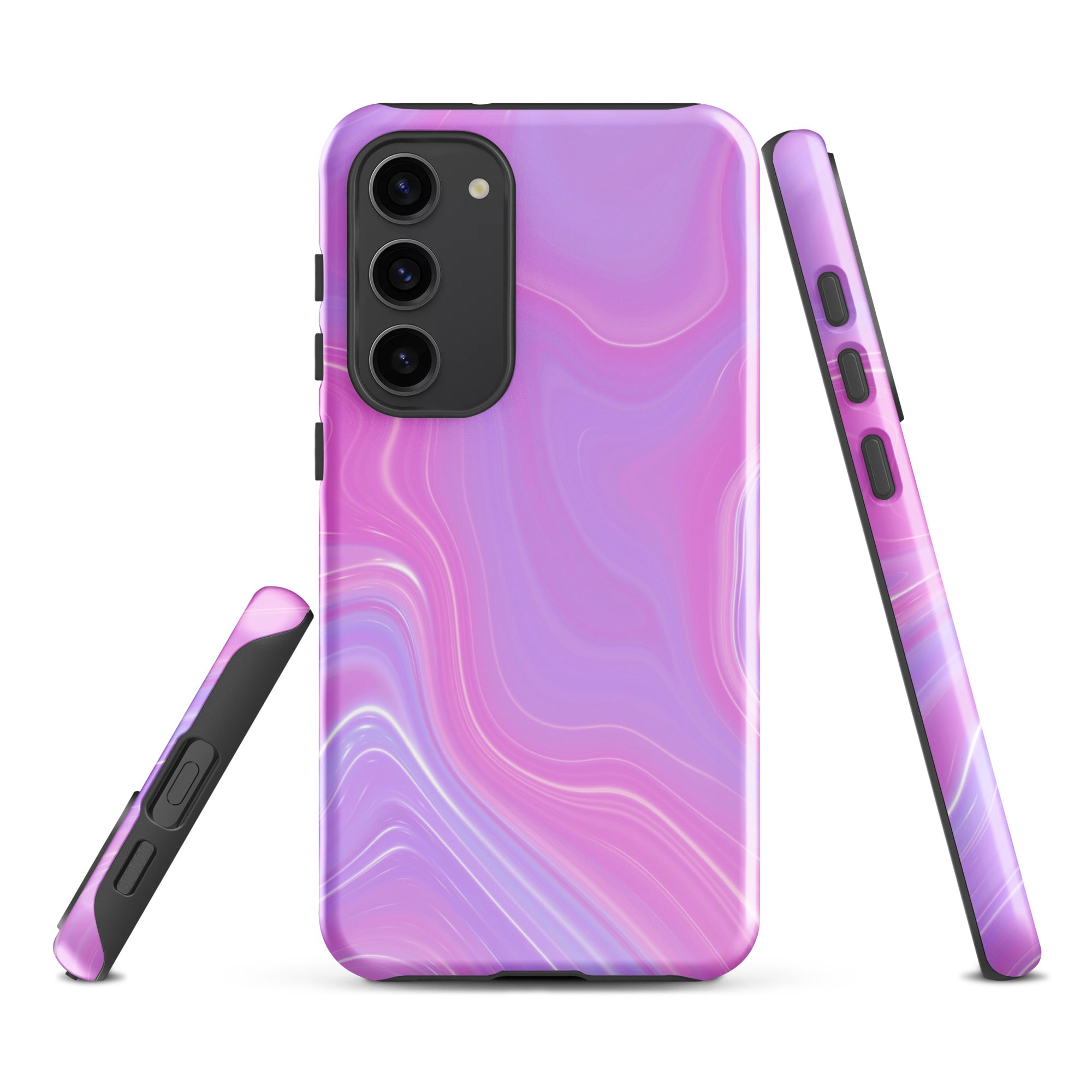 Tough case for Samsung® Marble Pink