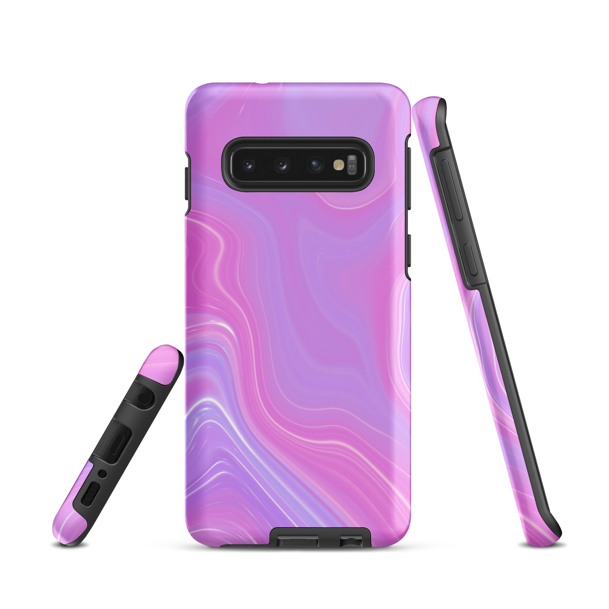 Tough case for Samsung® Marble Pink