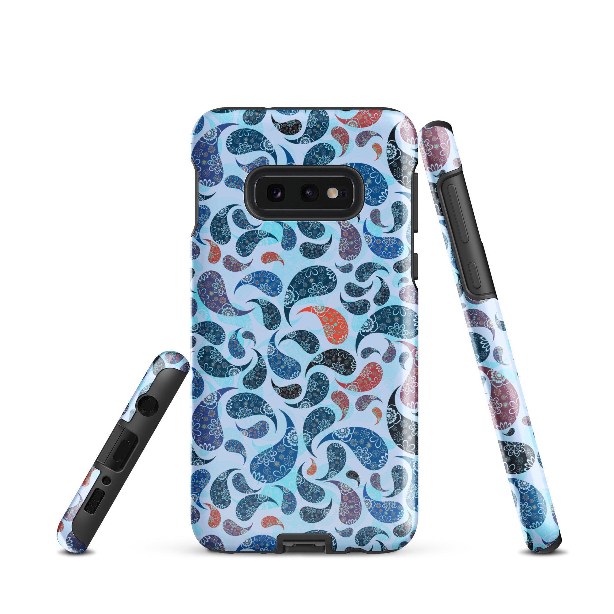Tough case for Samsung® Paisley Blue