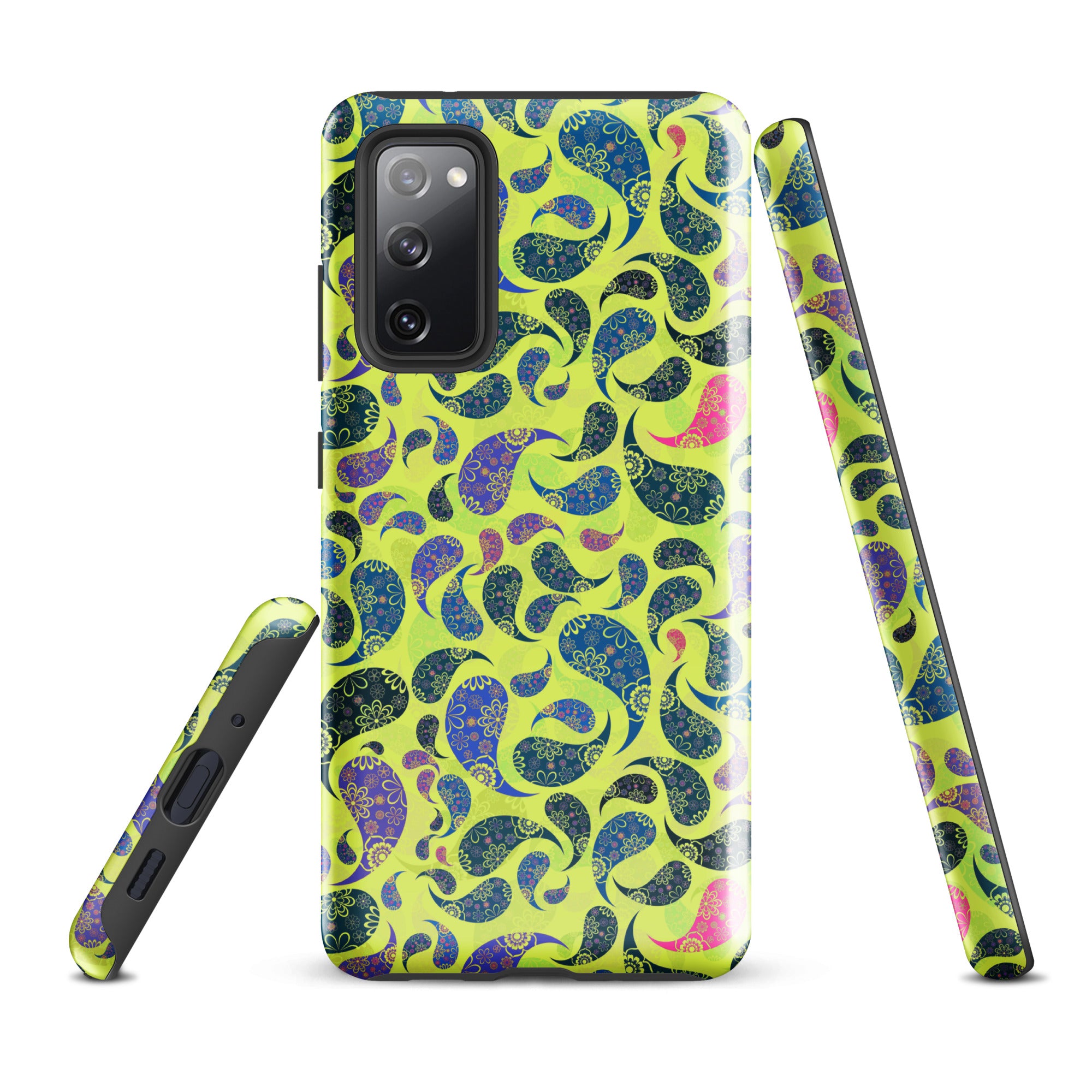 Tough case for Samsung® Paisley Yellow