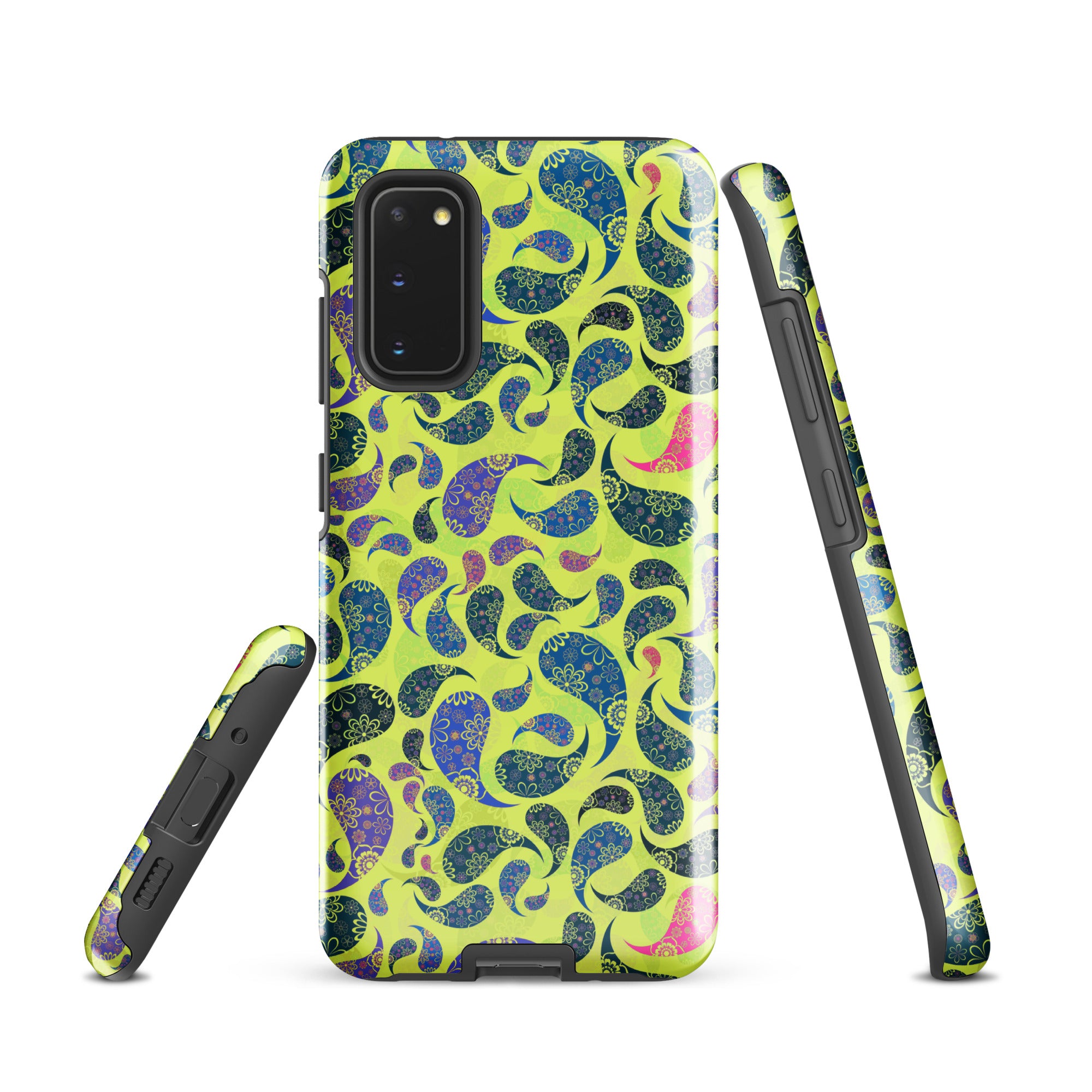 Tough case for Samsung® Paisley Yellow