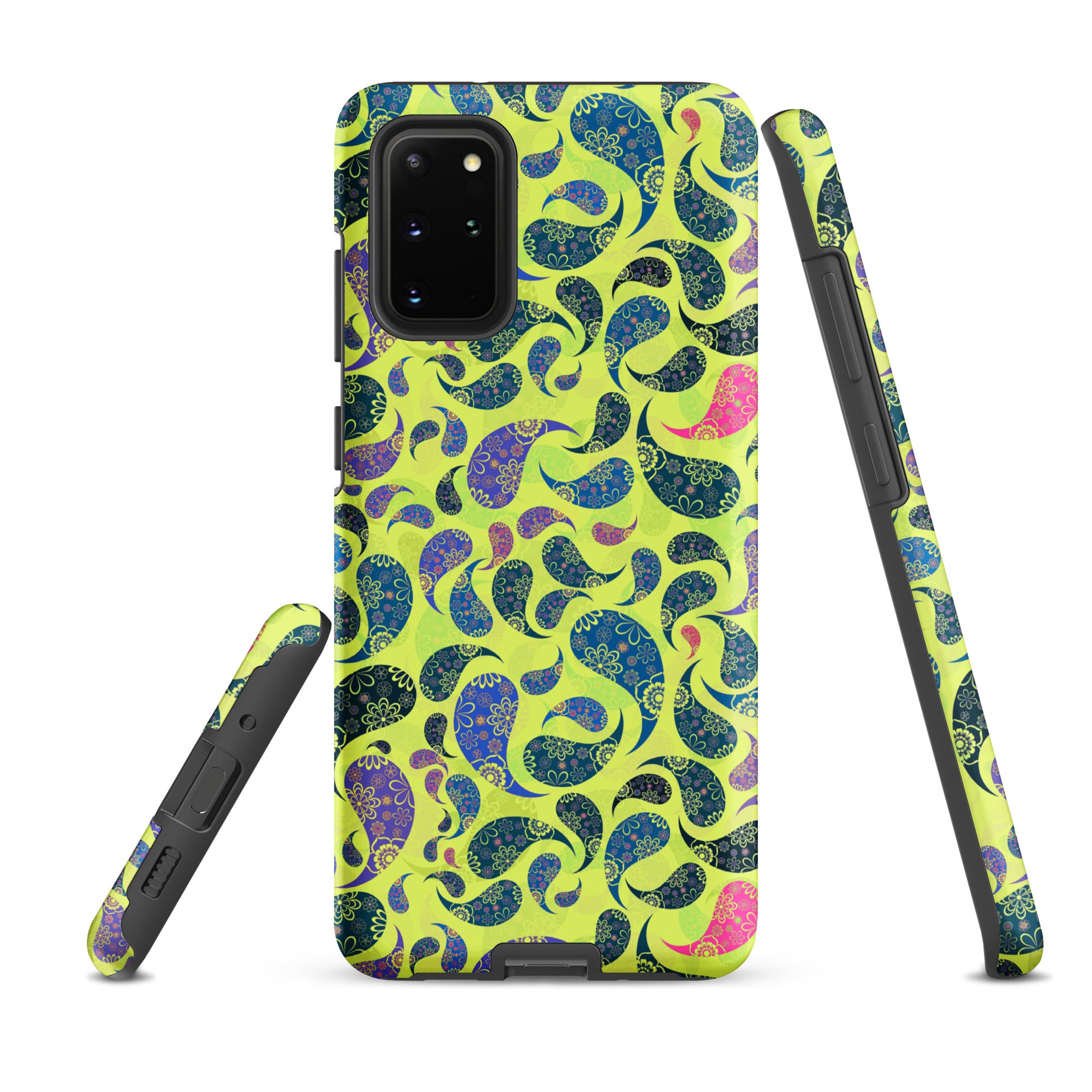 Tough case for Samsung® Paisley Yellow