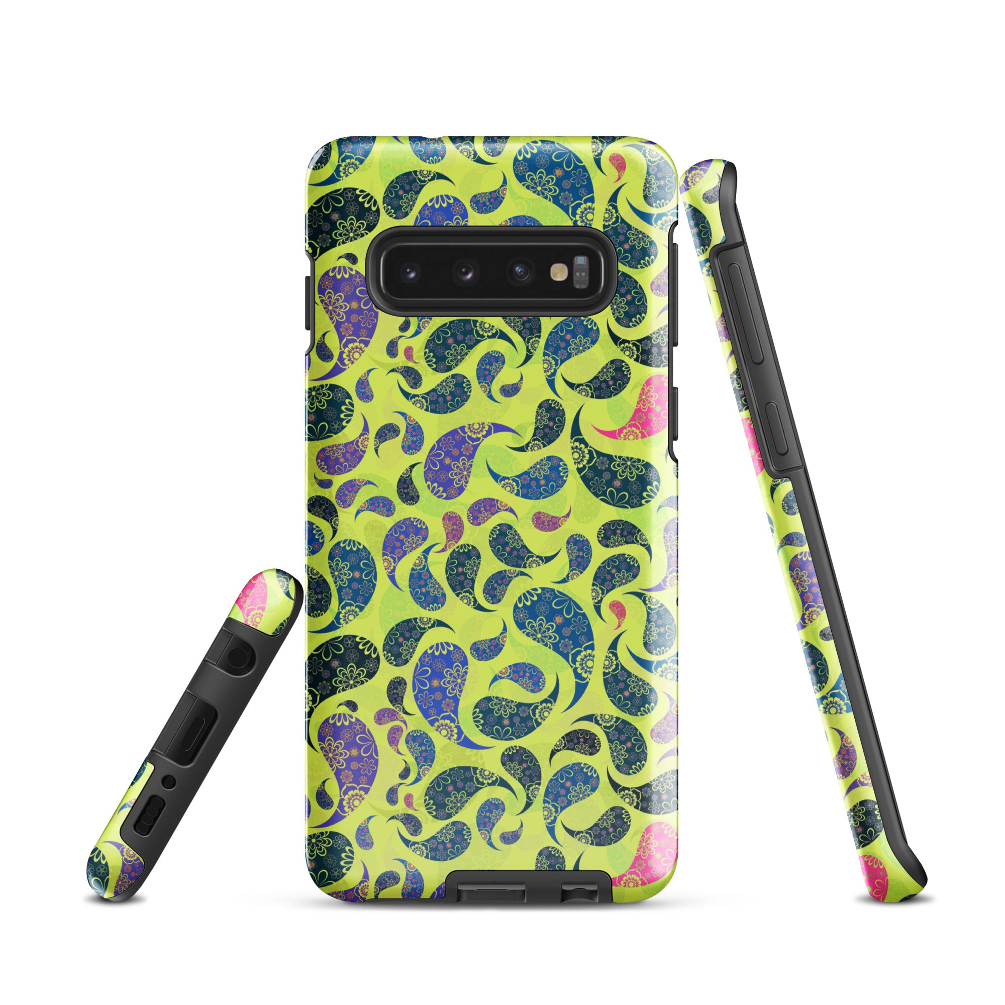 Tough case for Samsung® Paisley Yellow