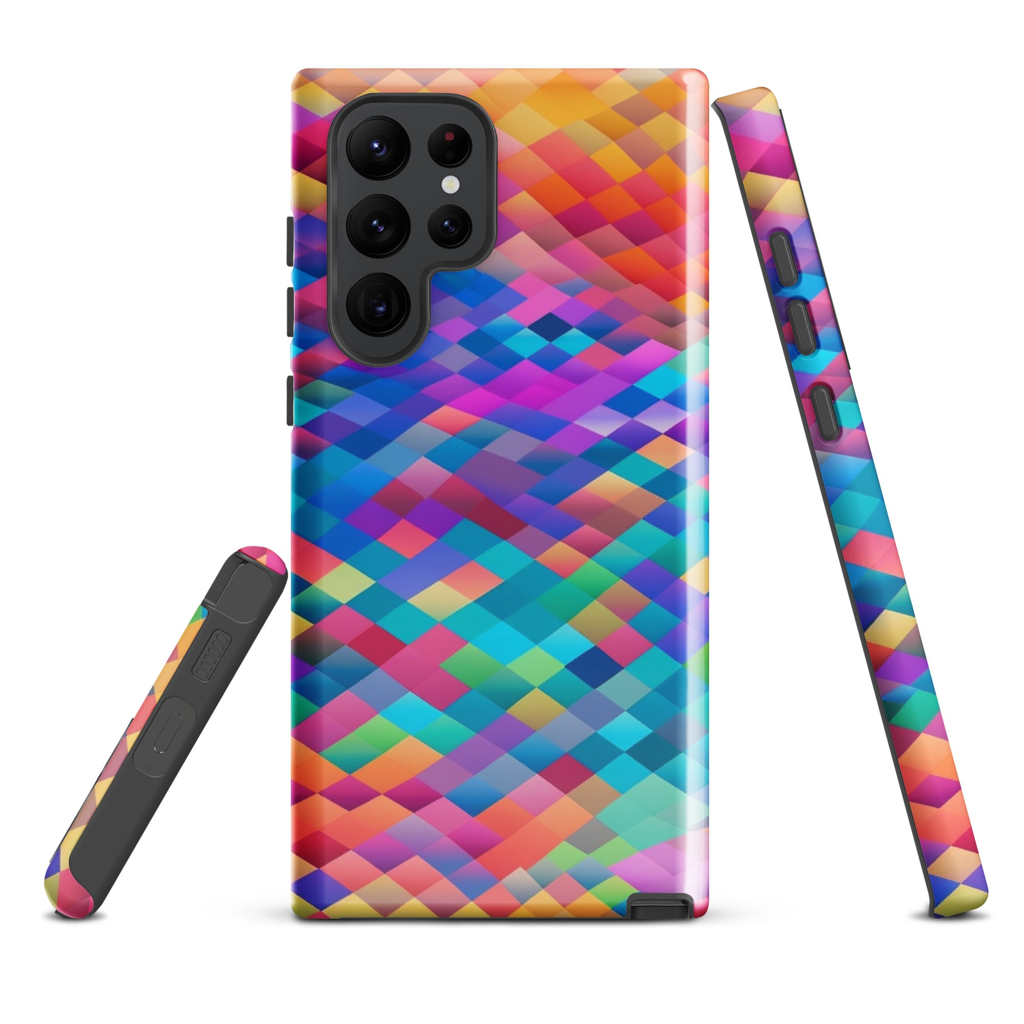 Tough case for Samsung® Rainbow Cloud Pattern II