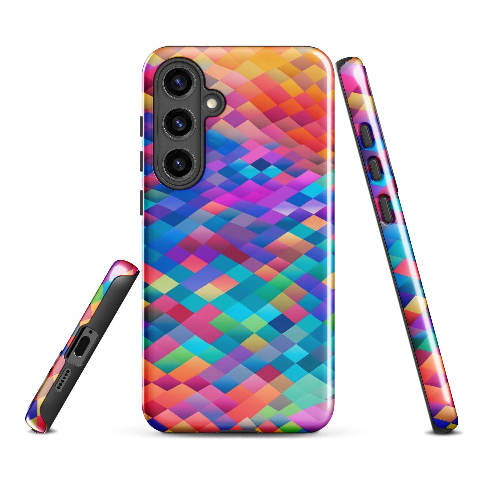 Tough case for Samsung® Rainbow Cloud Pattern II