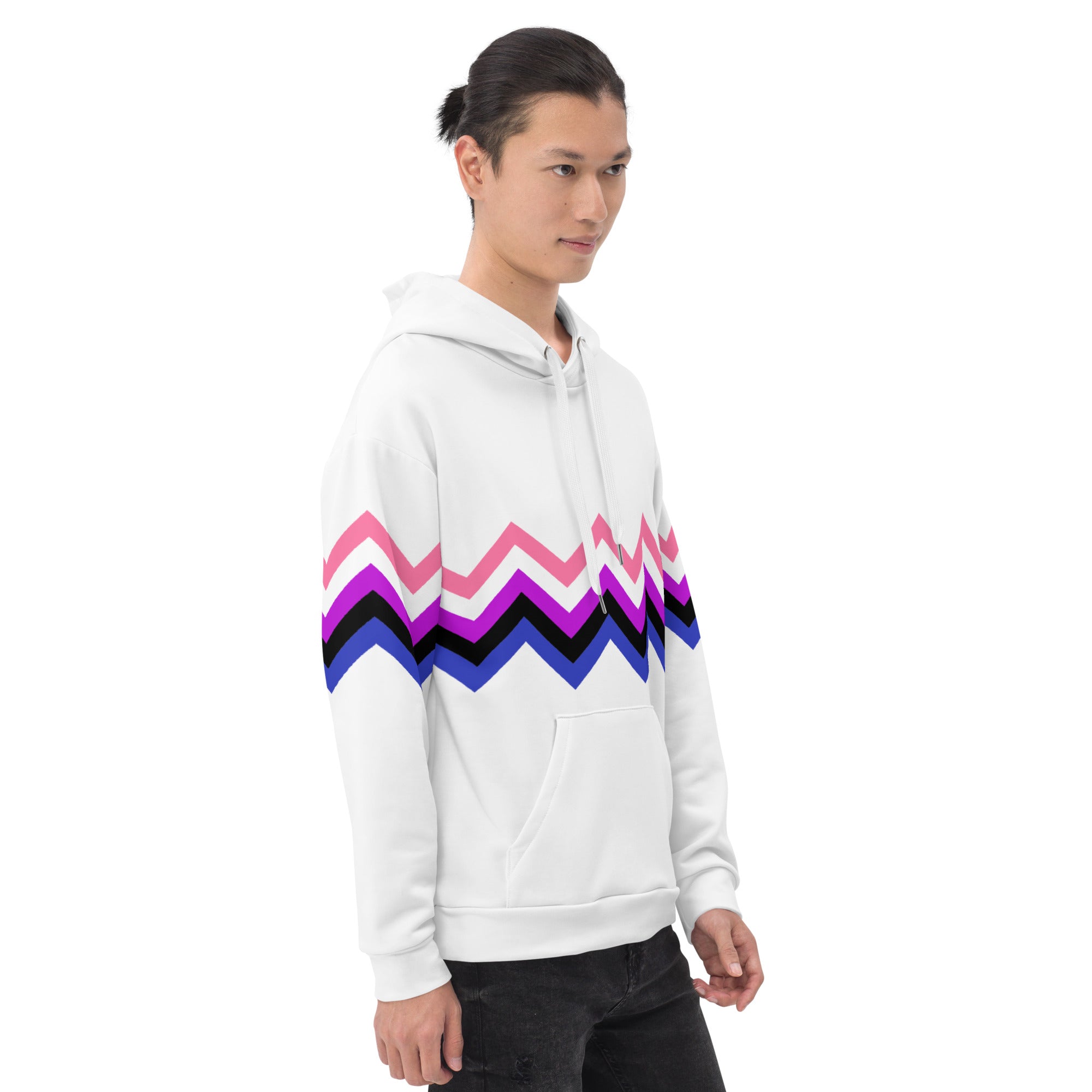 Unisex Genderfluid Zigzag Pattern