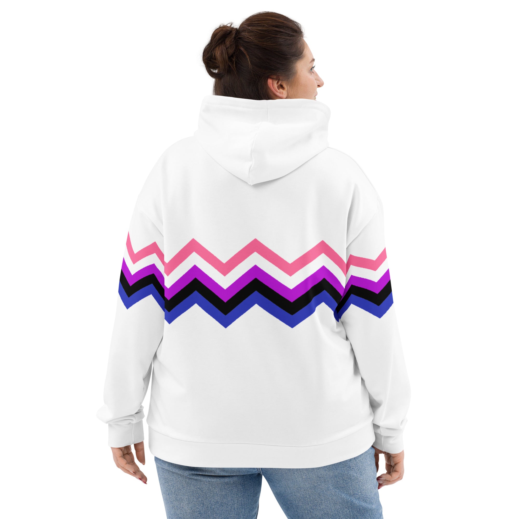 Unisex Genderfluid Zigzag Pattern