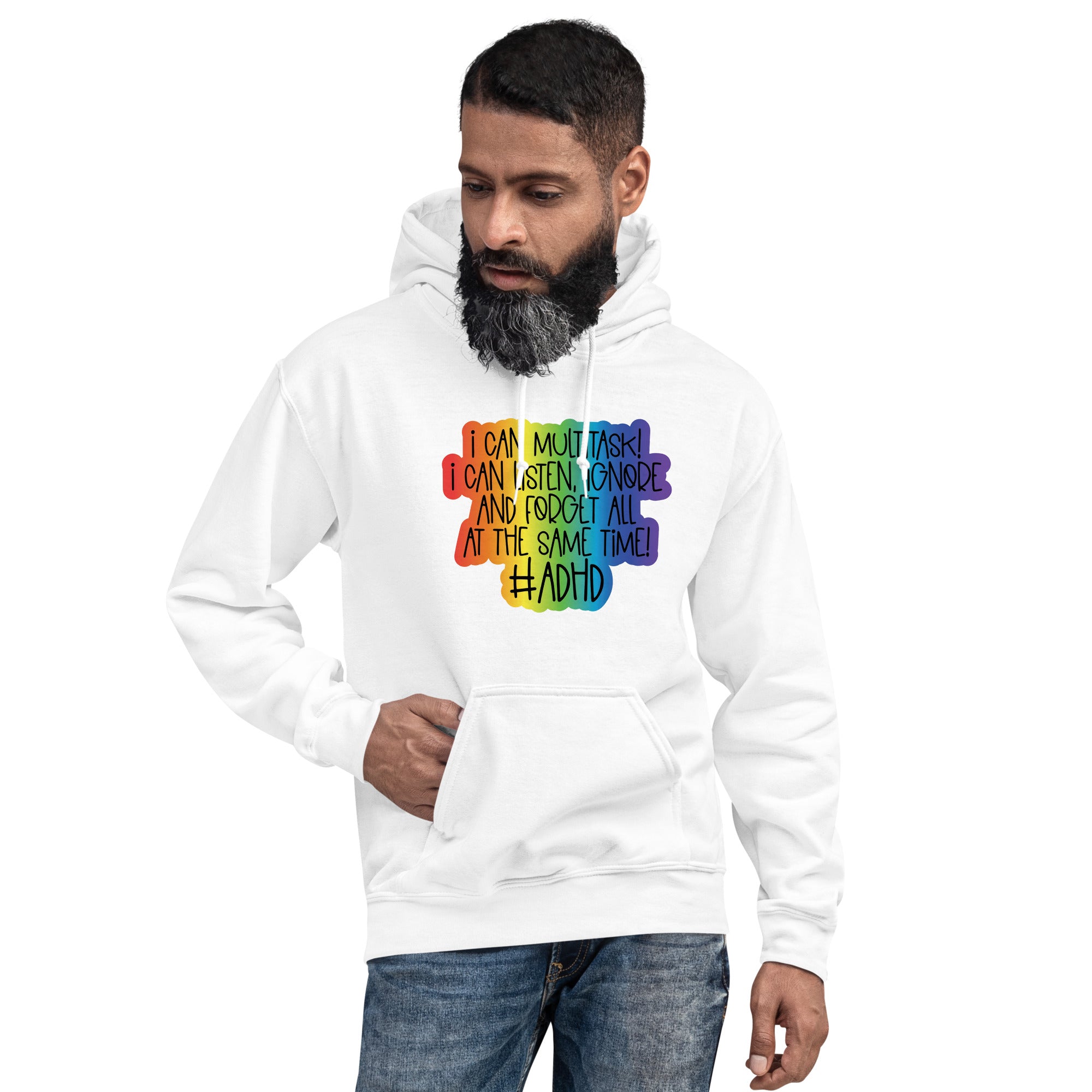 Unisex Hoodie ADHD Multitask ADHD