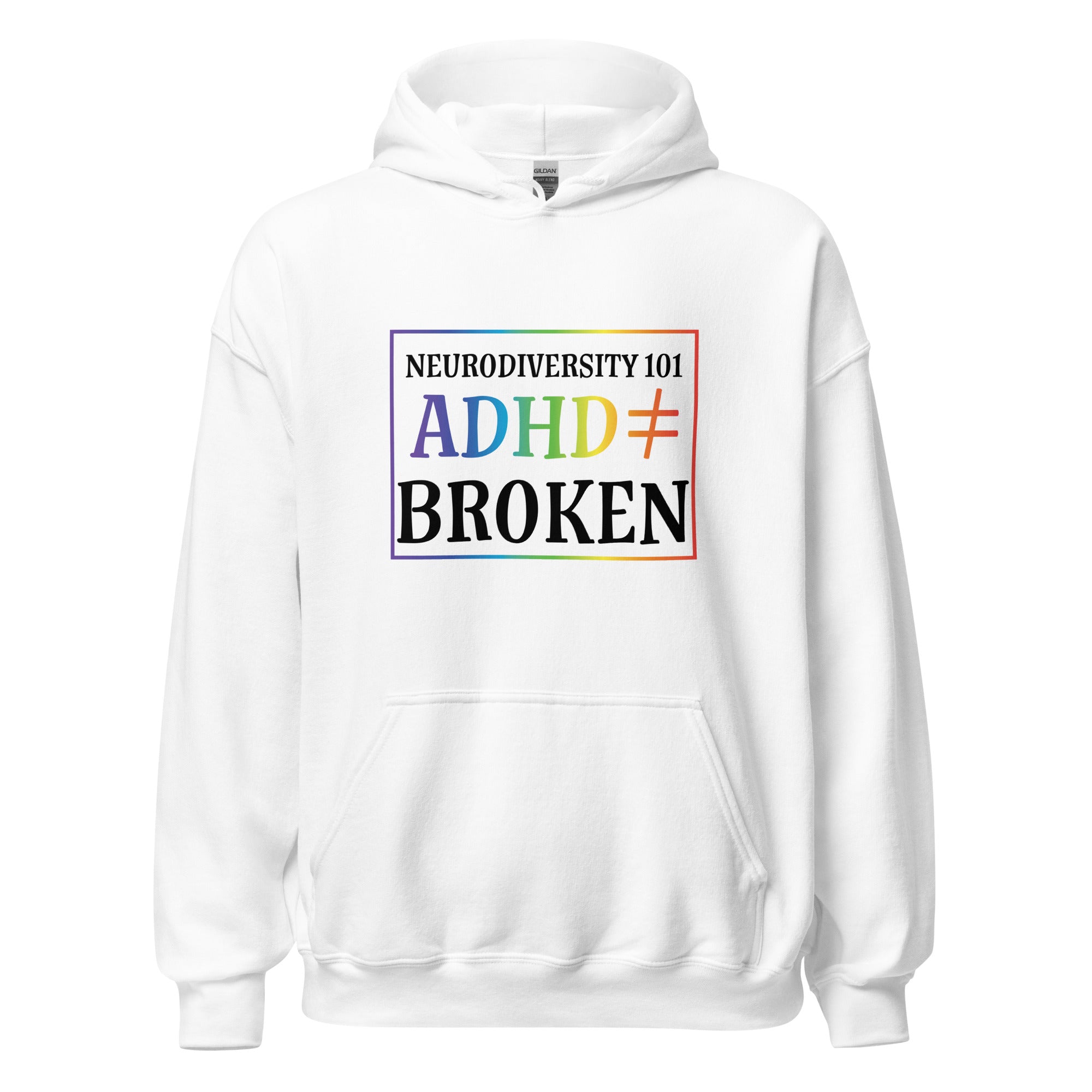 Unisex Hoodie ADHD Neurodiversity