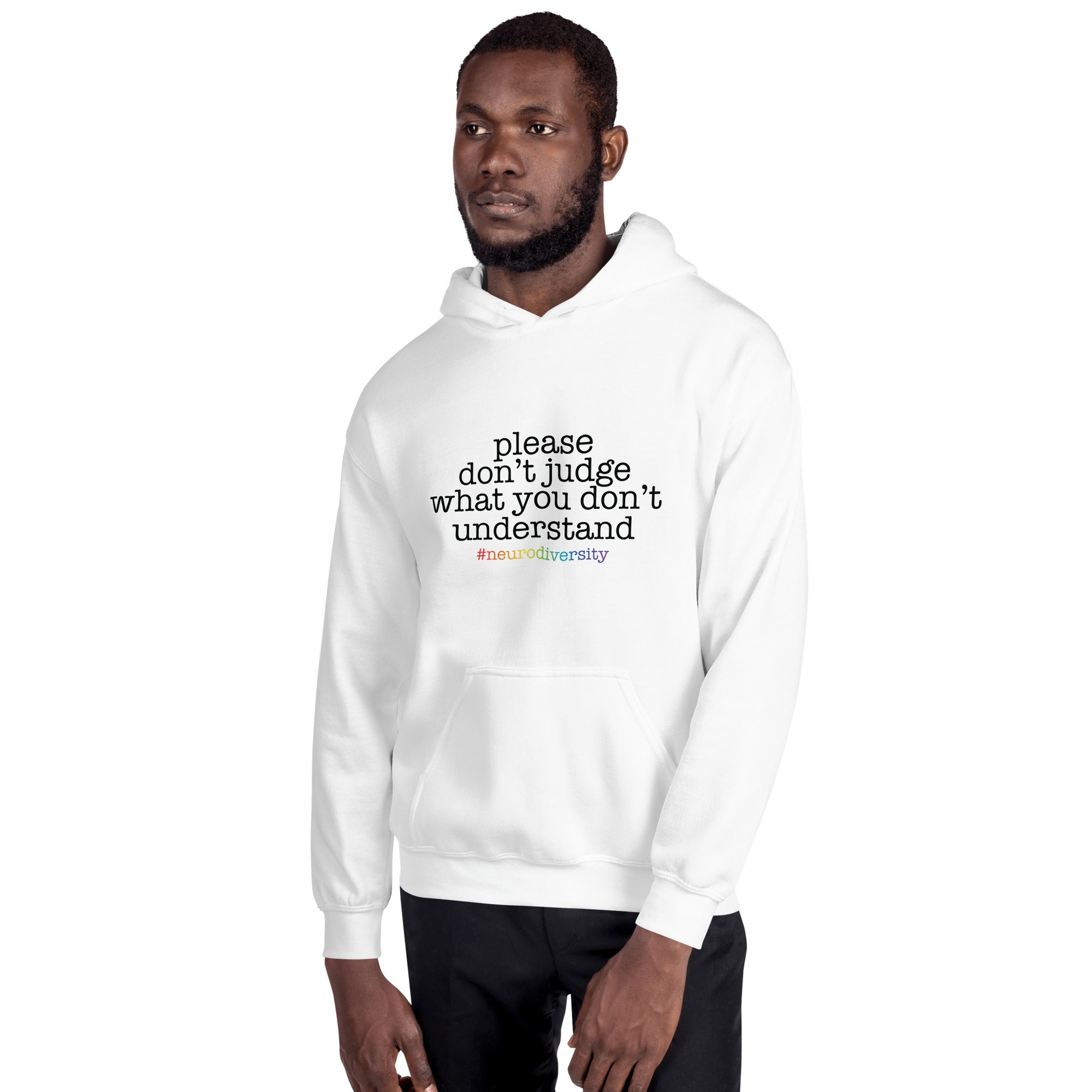 Unisex Hoodie ADHD Please Dont Judge