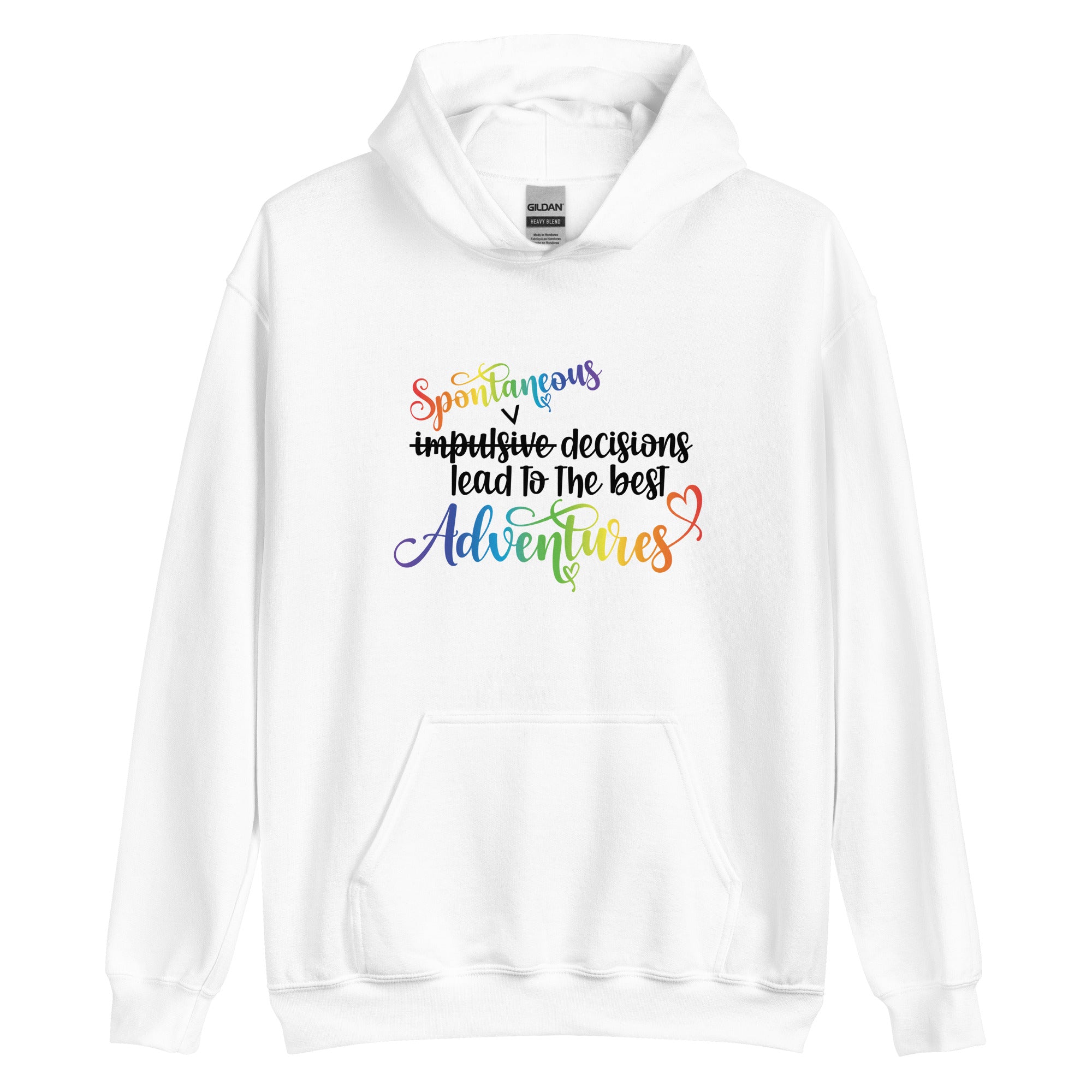Unisex Hoodie ADHD Spontaneous Adventures