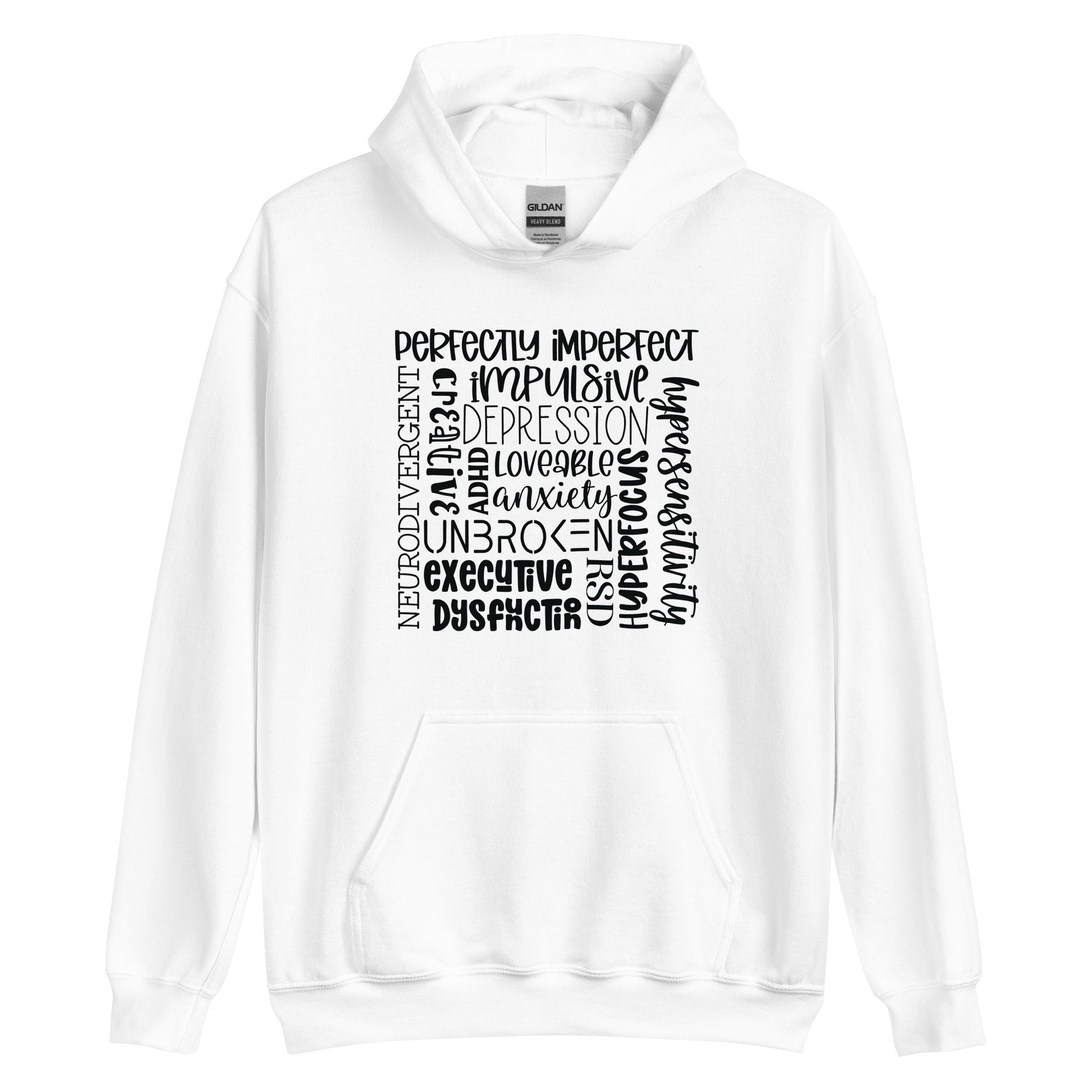 Unisex Hoodie ADHD Subway Art
