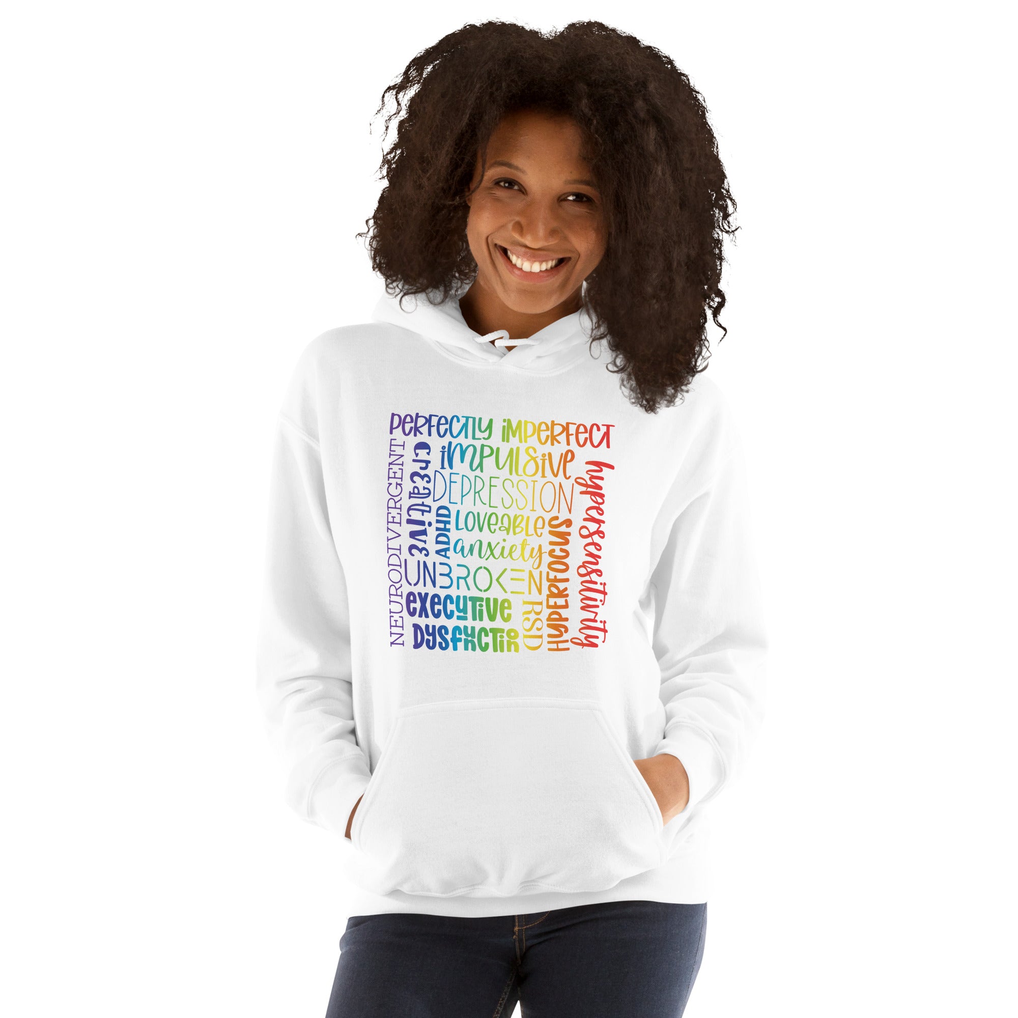 Unisex Hoodie ADHD Subway Art