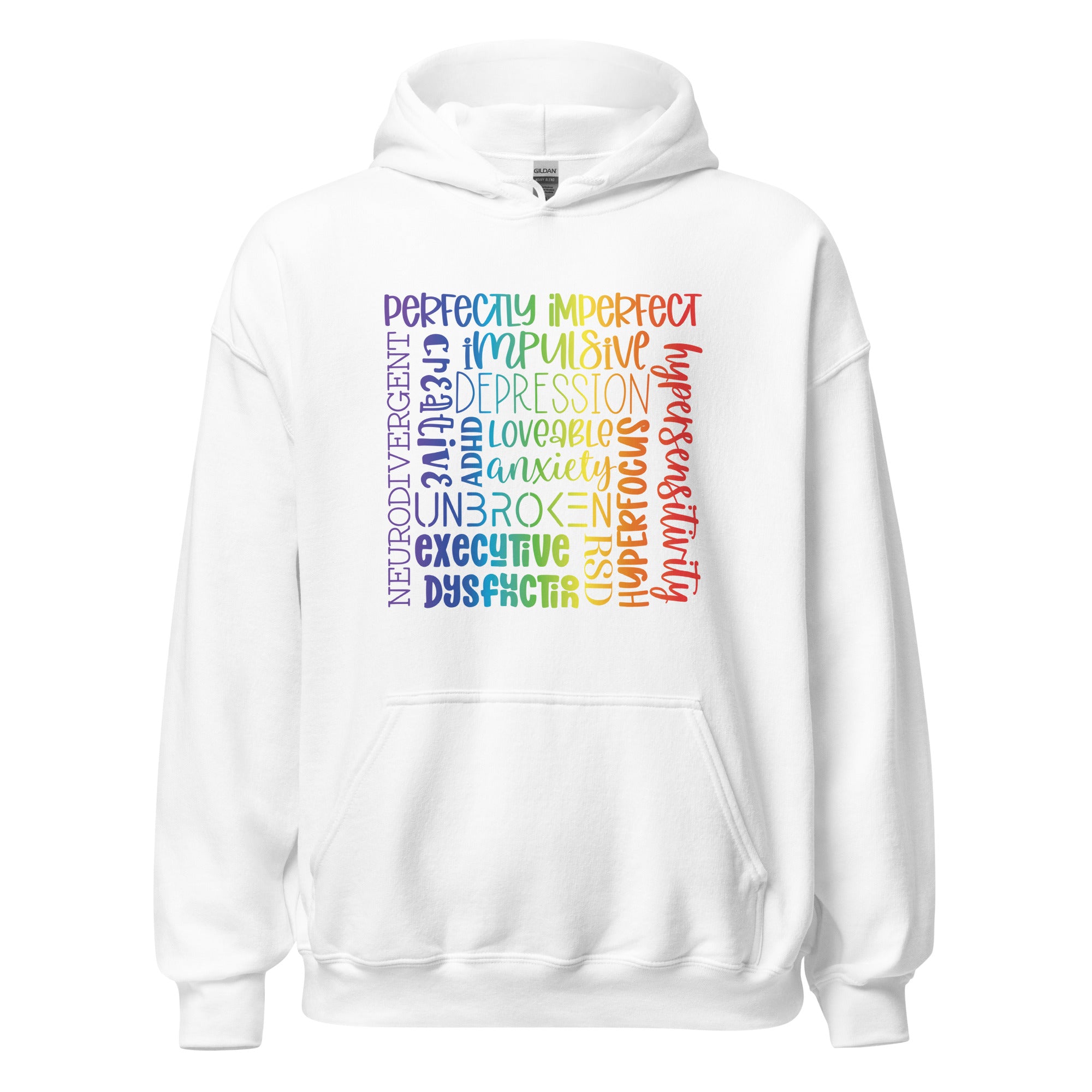 Unisex Hoodie ADHD Subway Art