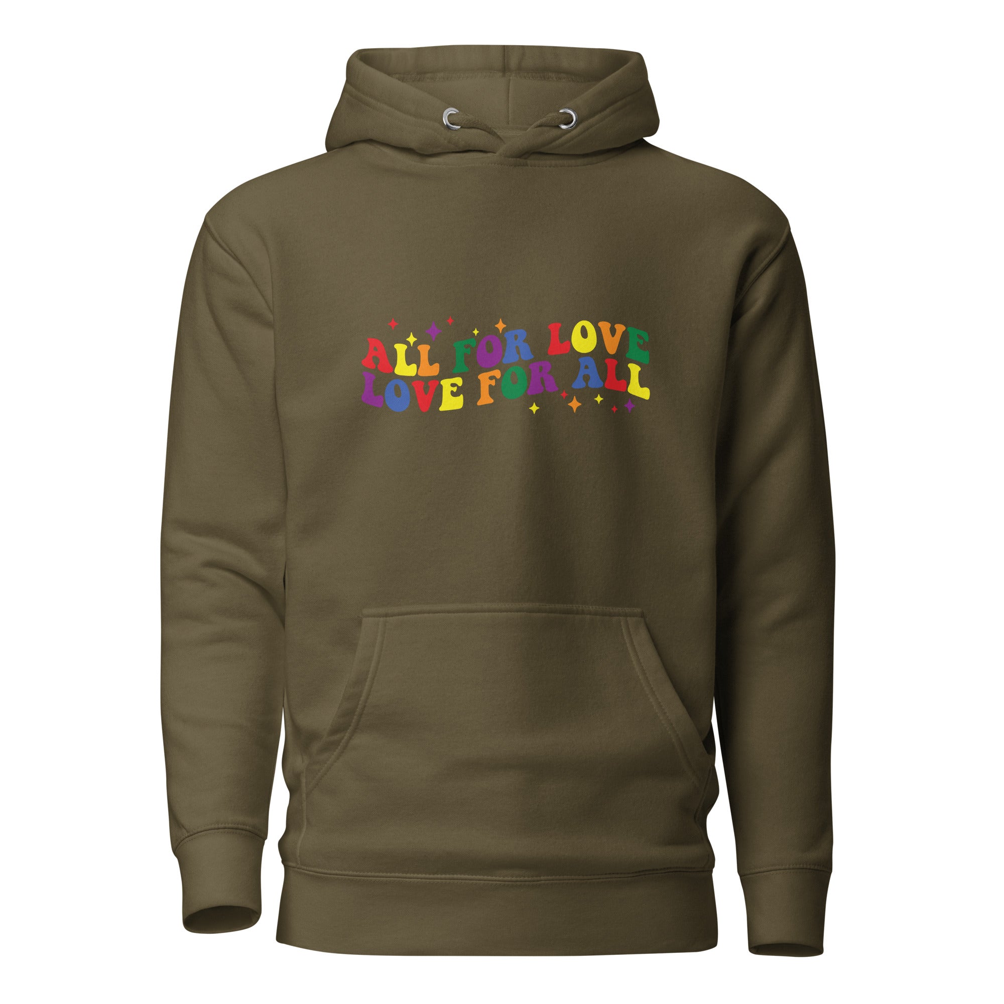 Unisex Hoodie All for love, love for all