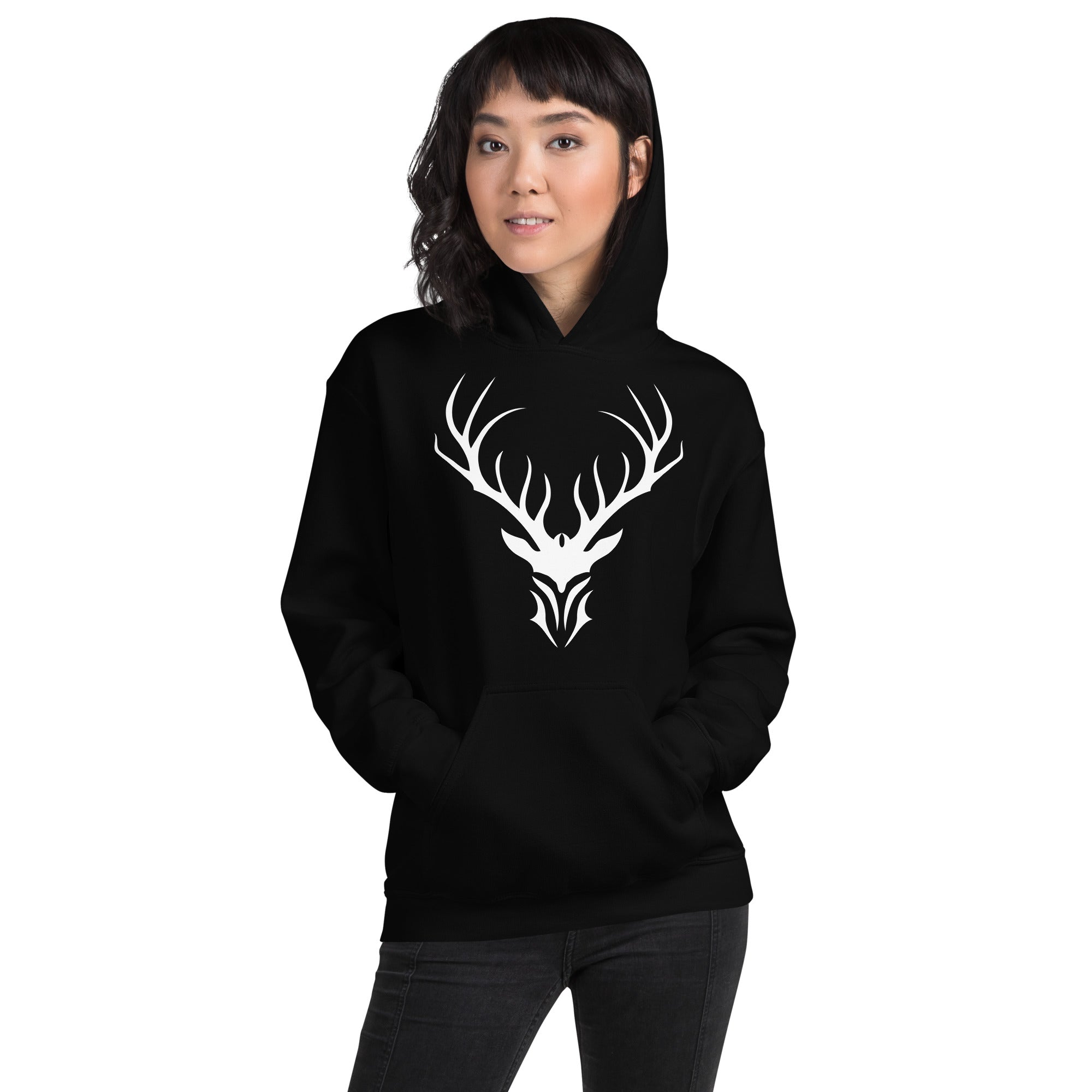 Unisex Hoodie Antler Type III