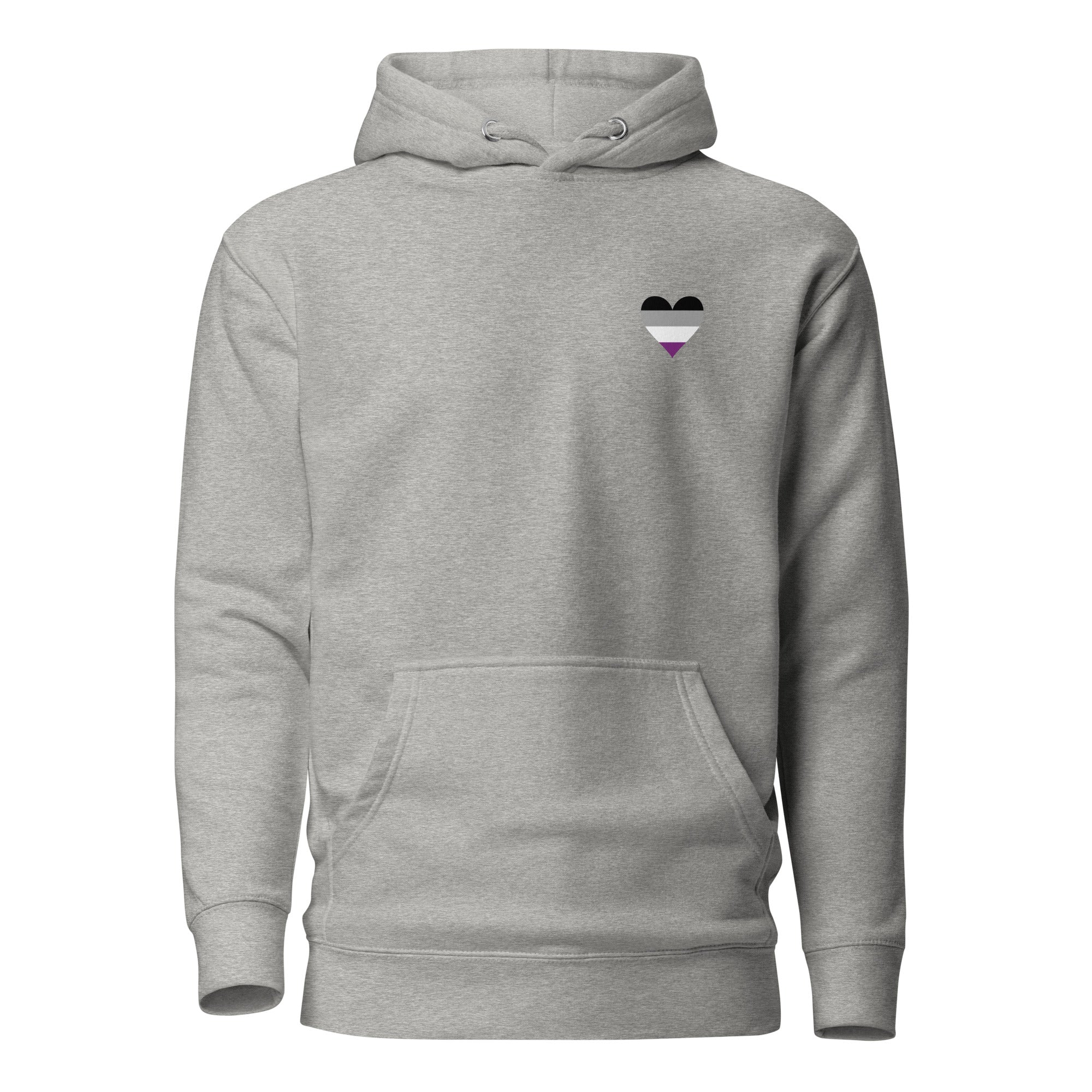 Unisex Hoodie Asexual Heart