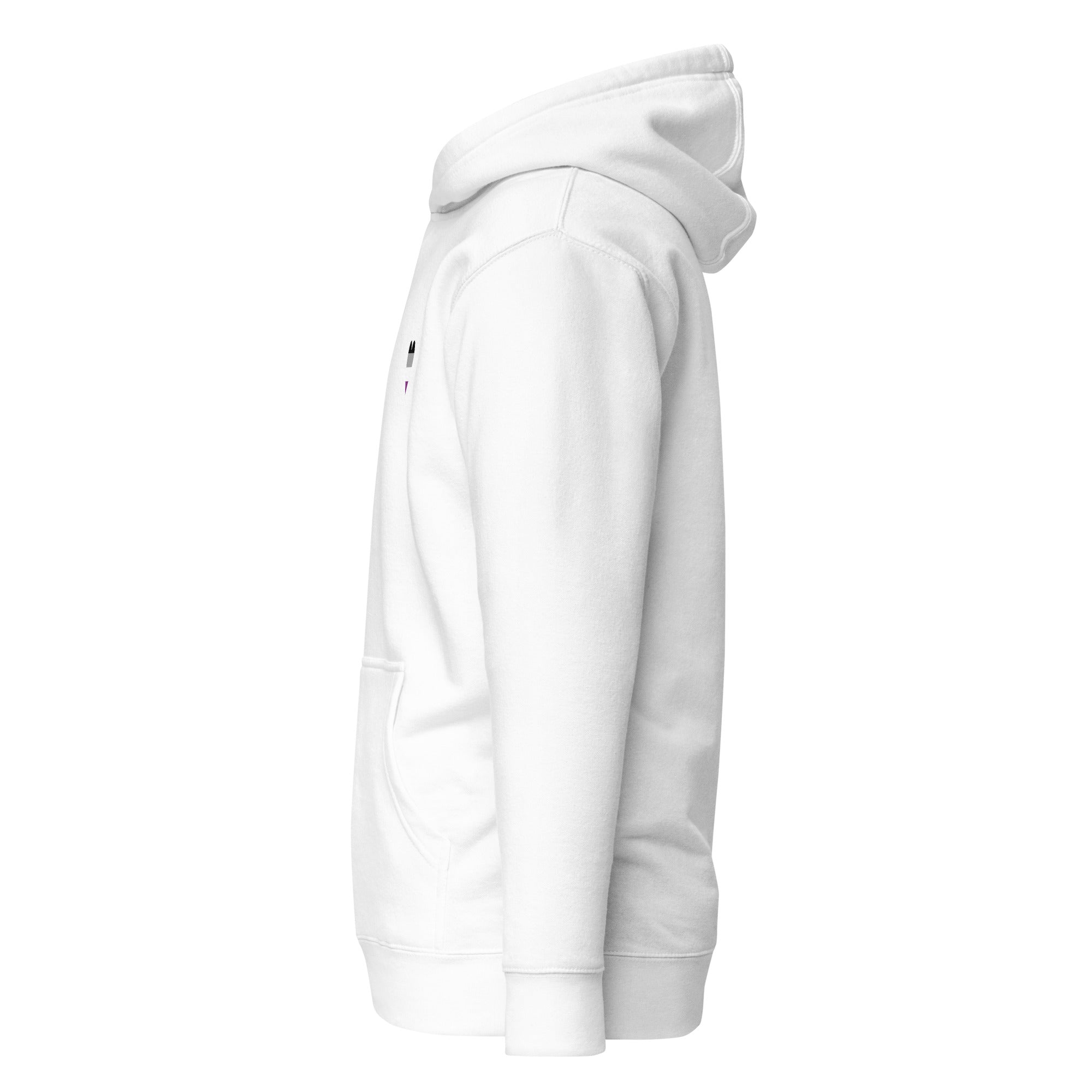 Unisex Hoodie Asexual Heart