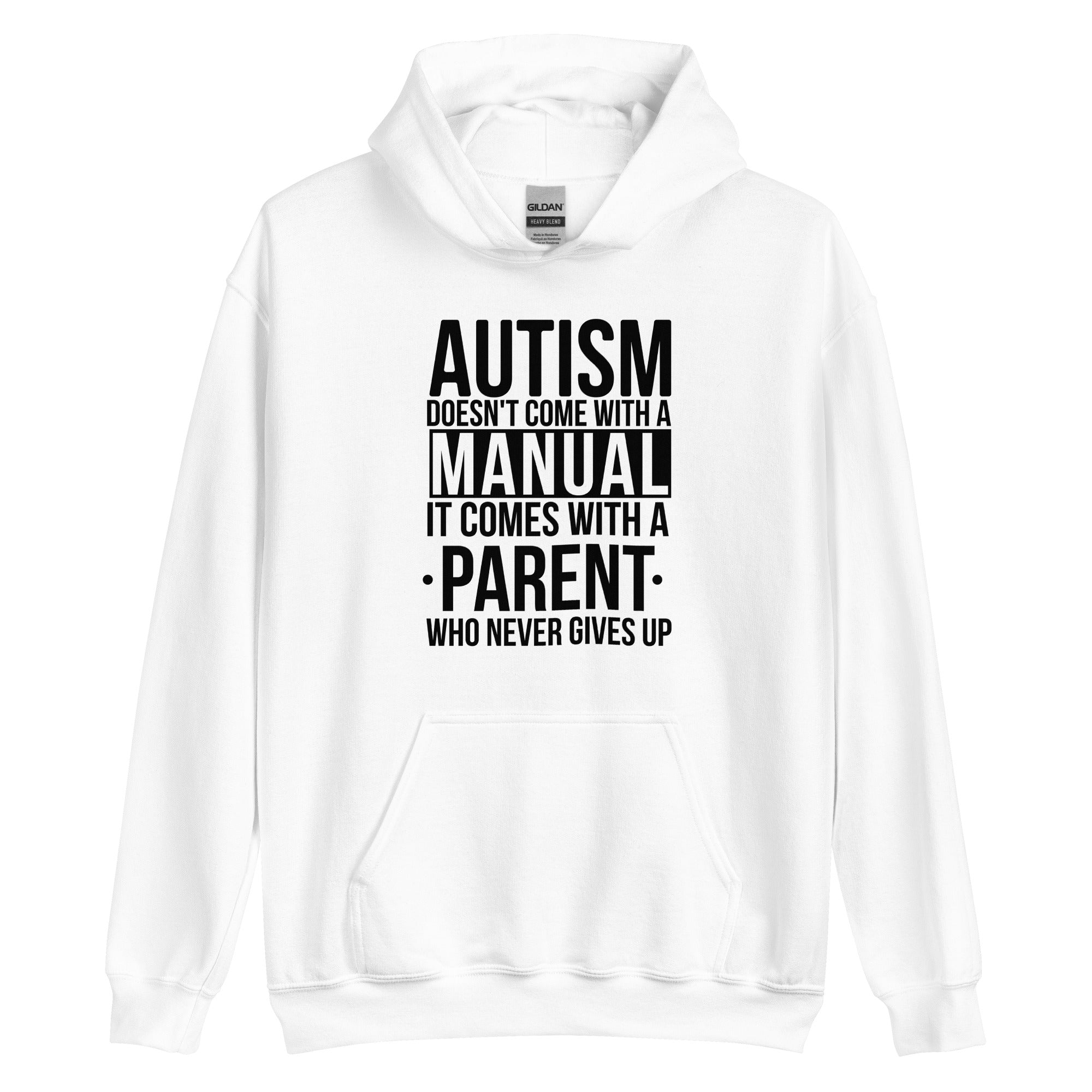 Unisex Hoodie Autism doesn't Come with a manual