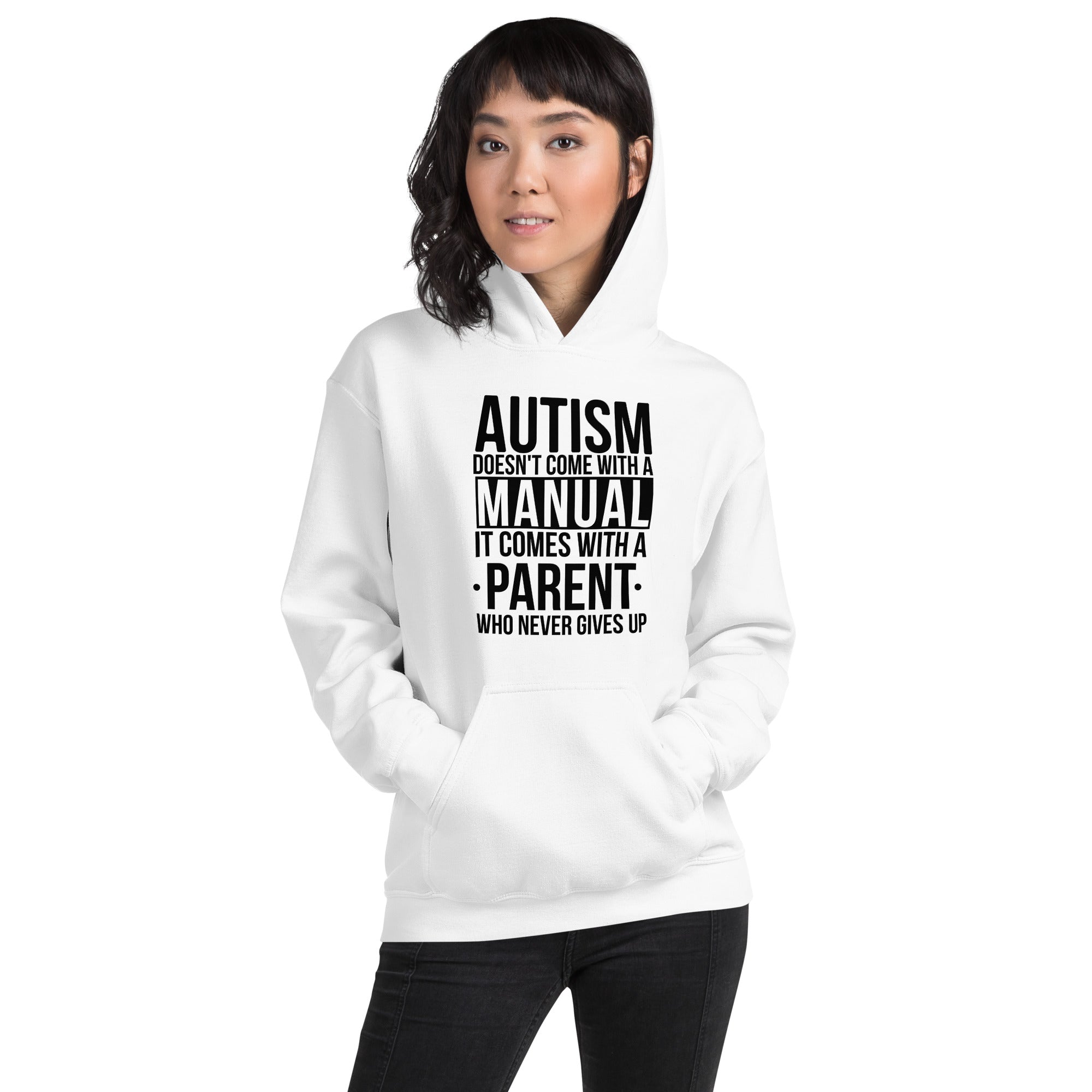 Unisex Hoodie Autism doesn't Come with a manual