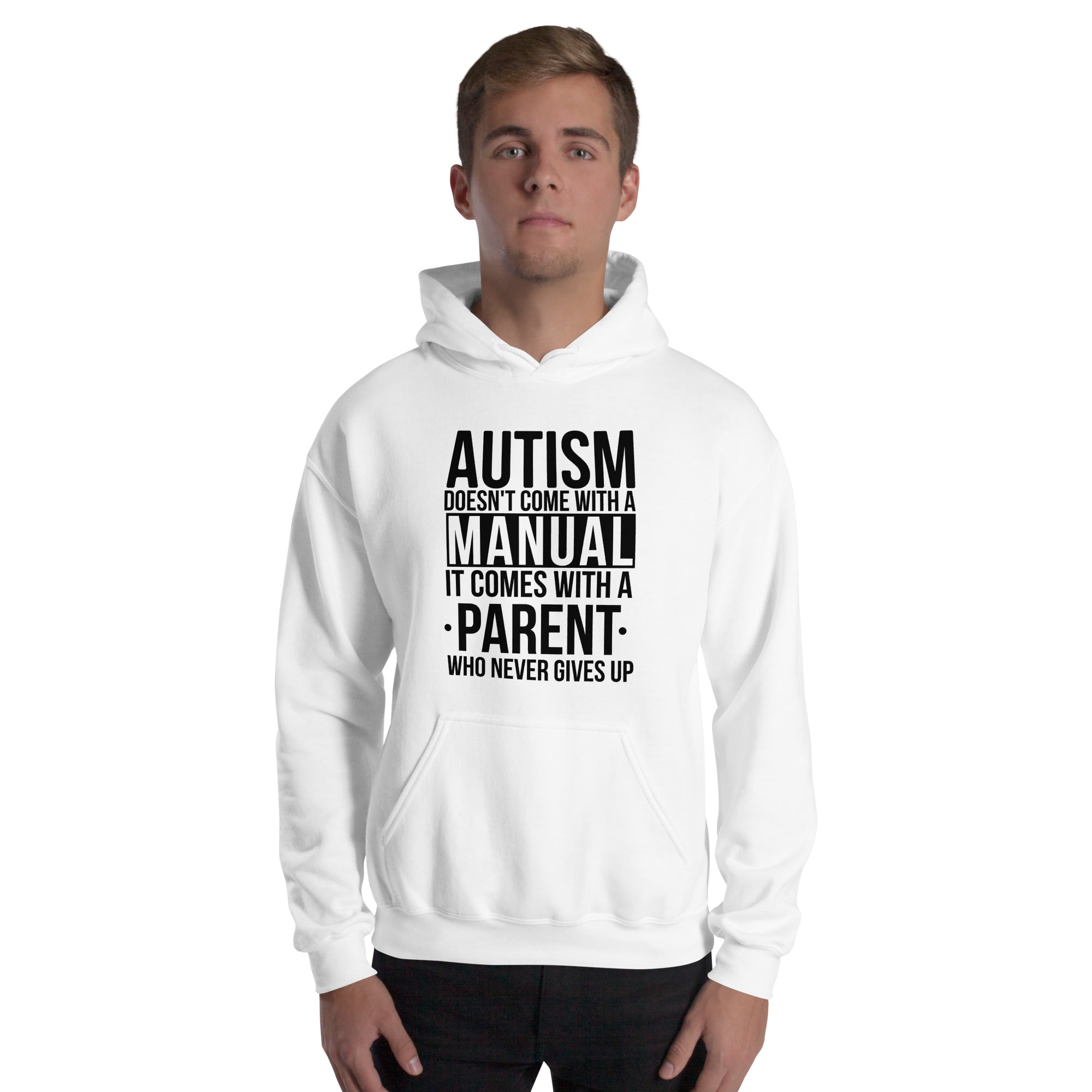 Unisex Hoodie Autism doesn't Come with a manual