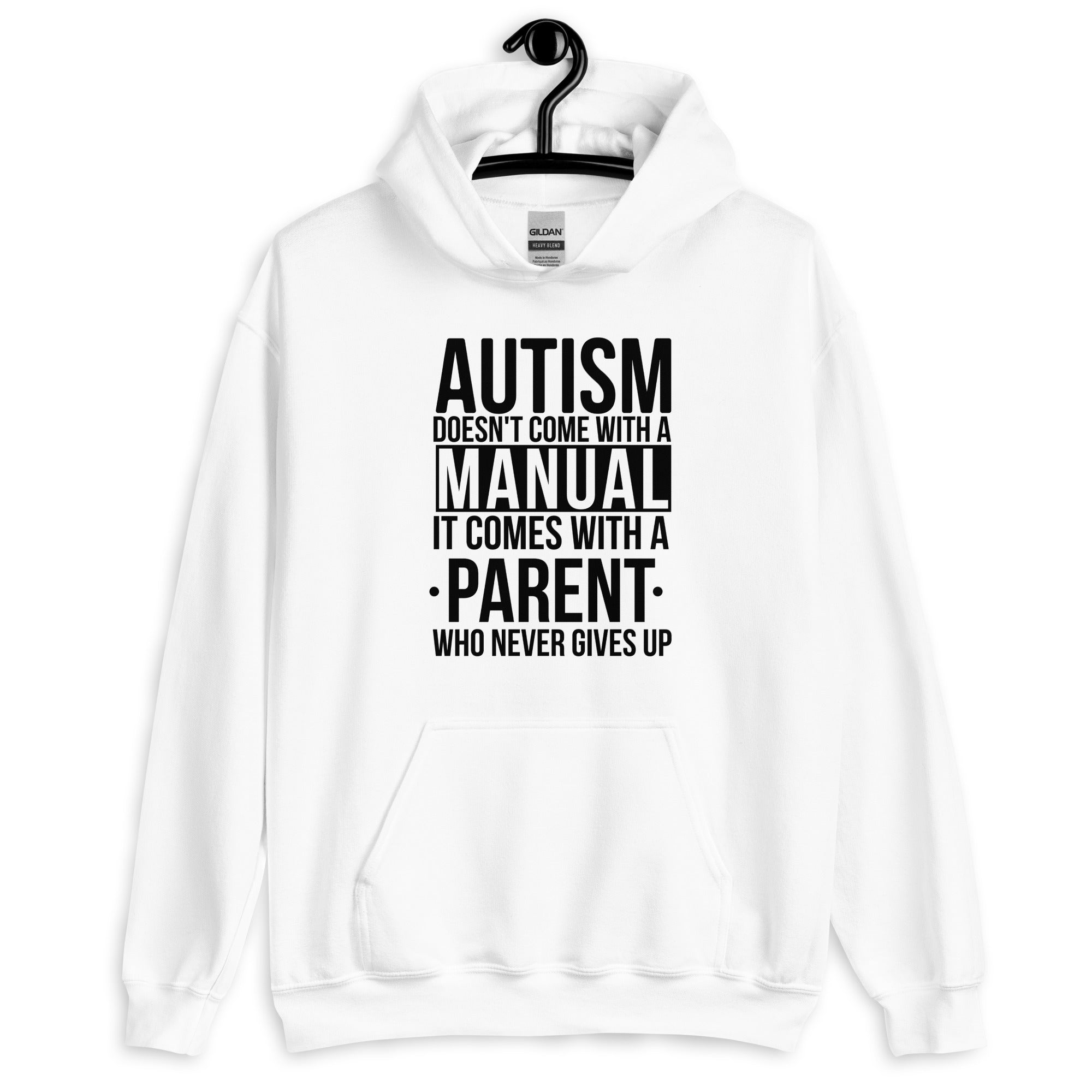 Unisex Hoodie Autism doesn't Come with a manual