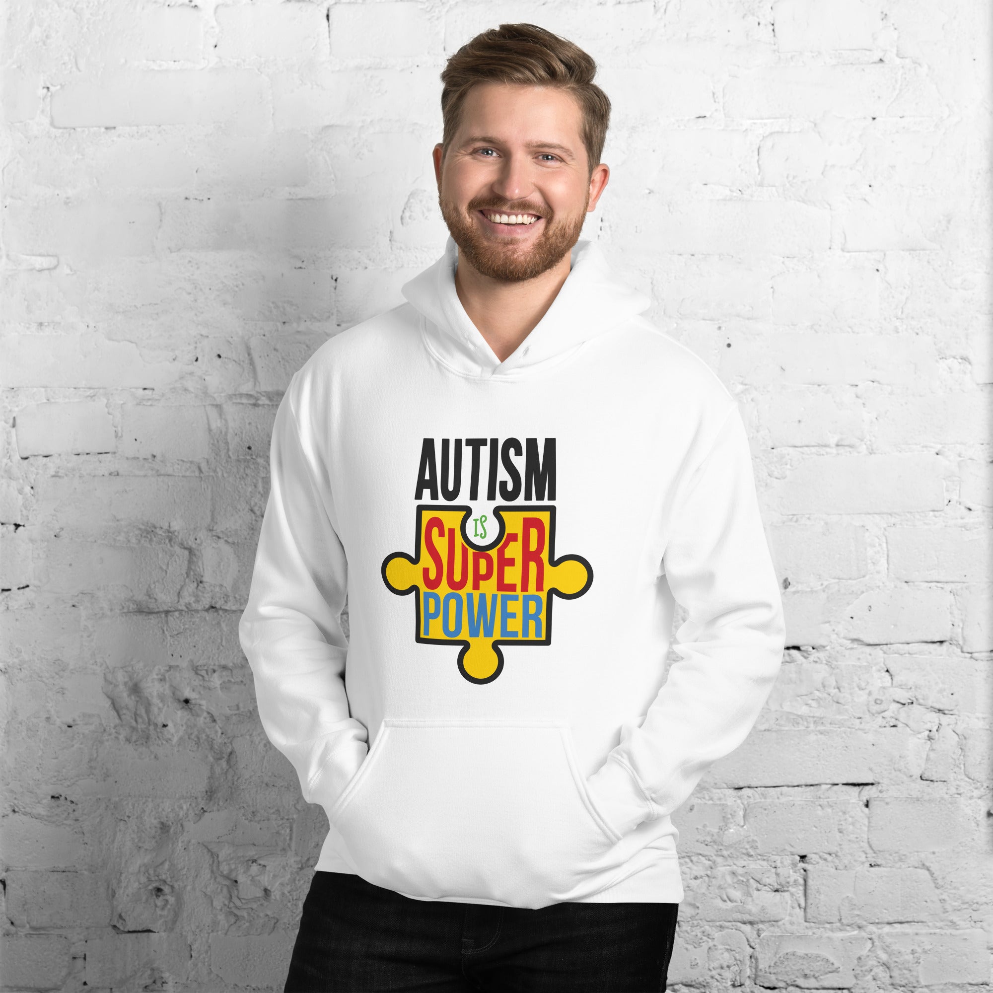 Unisex Hoodie Autism is my superpower