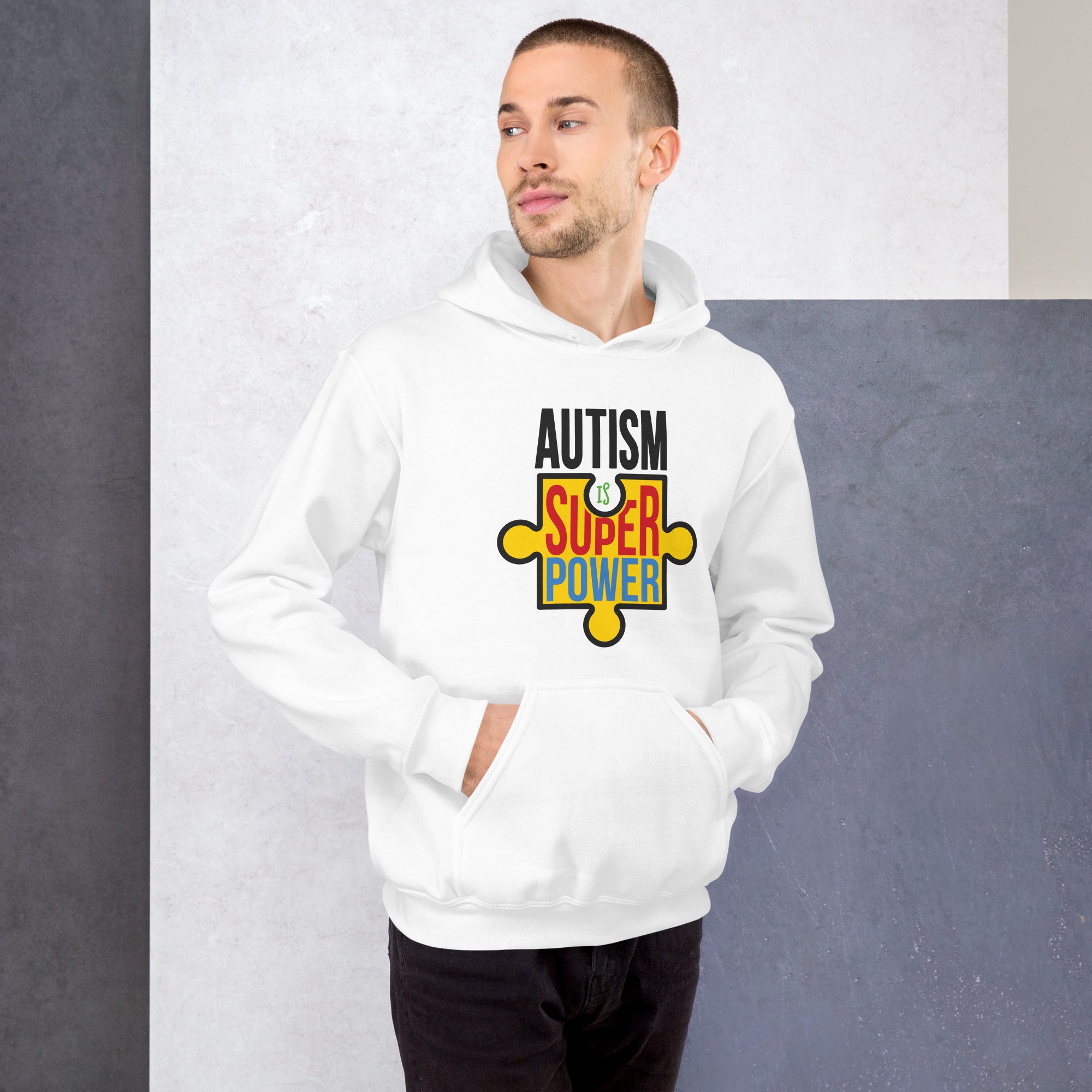 Unisex Hoodie Autism is my superpower