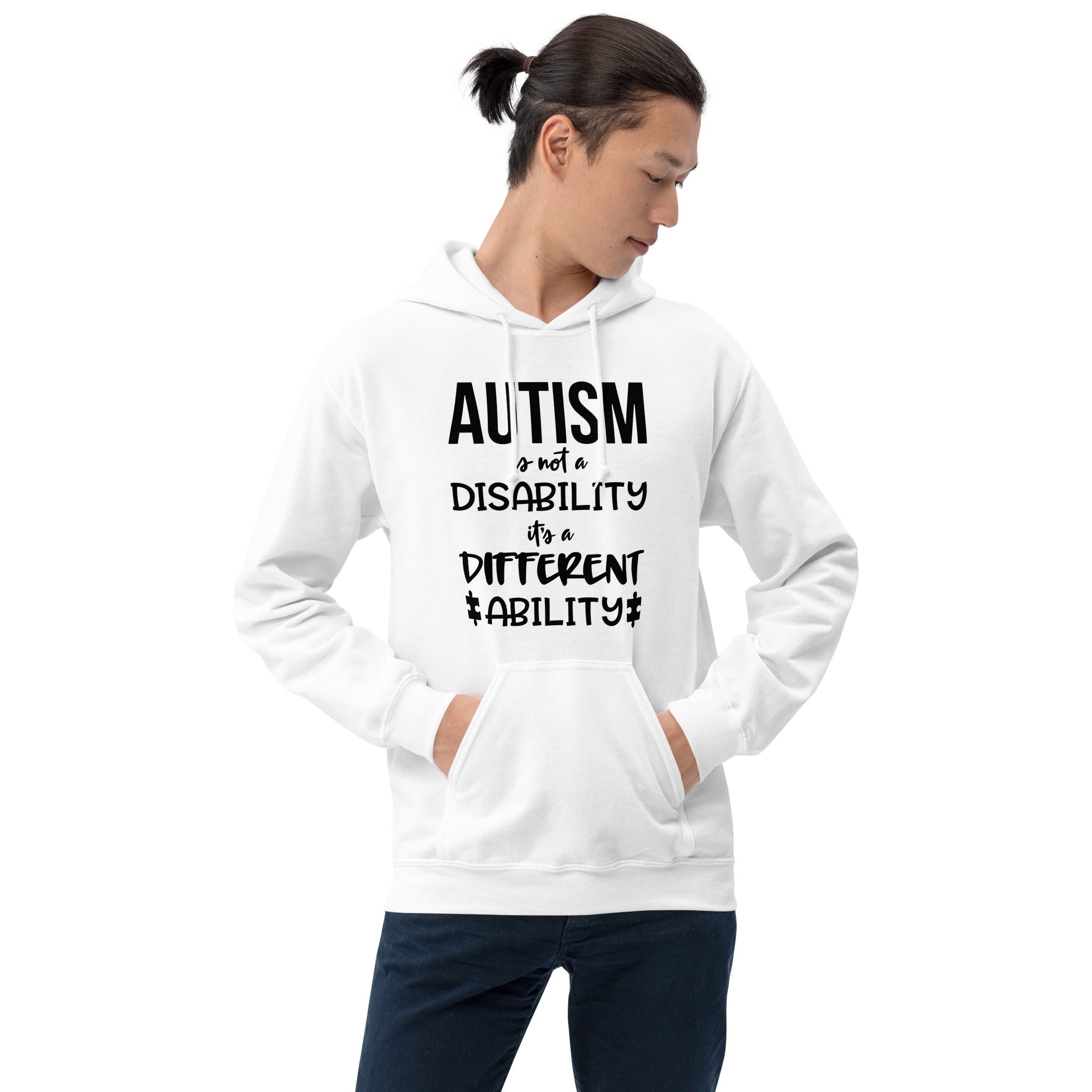 Unisex Hoodie Autism is not a disability