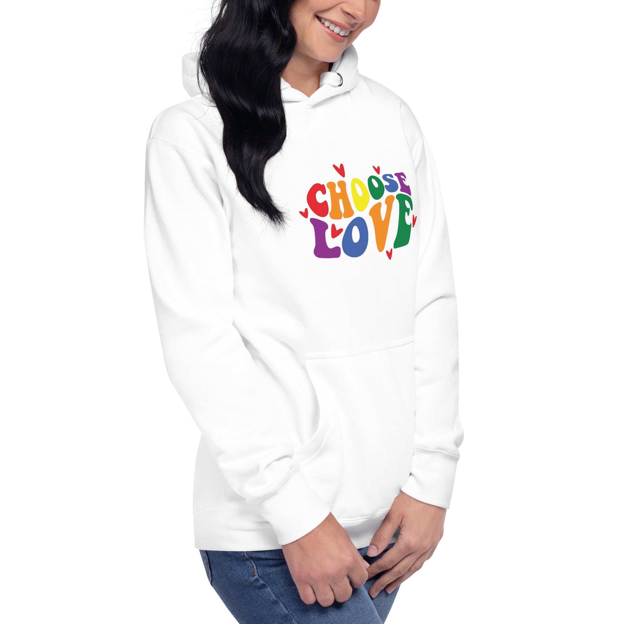 Unisex Hoodie Choose love