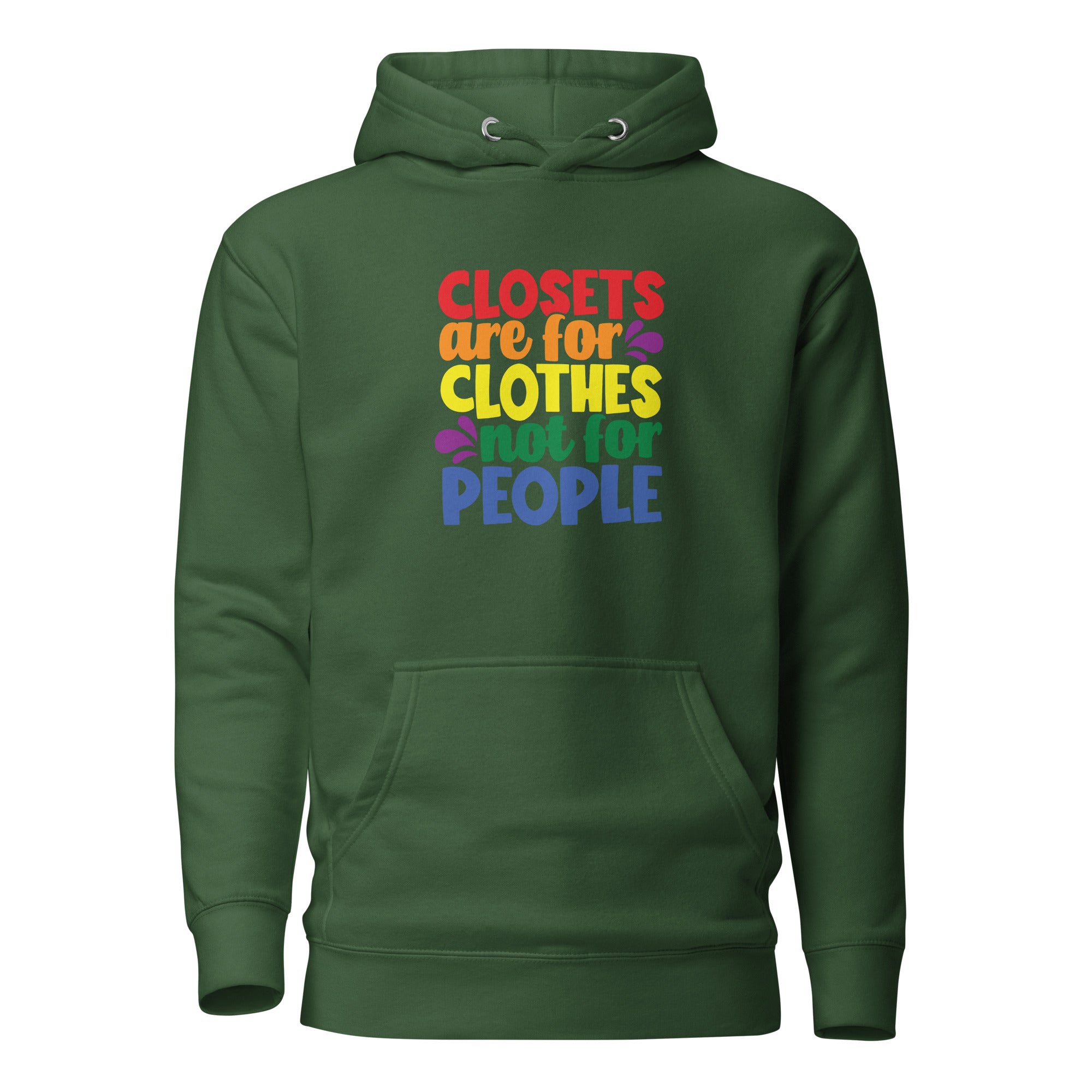 Unisex Hoodie Closets are for clothes not for people