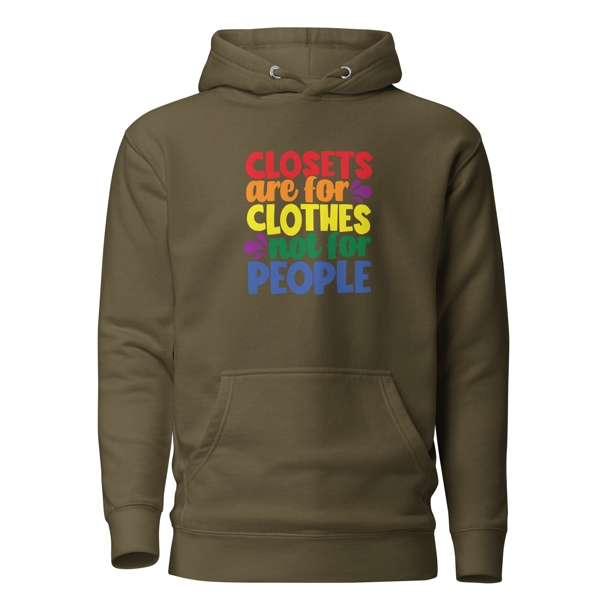 Unisex Hoodie Closets are for clothes not for people