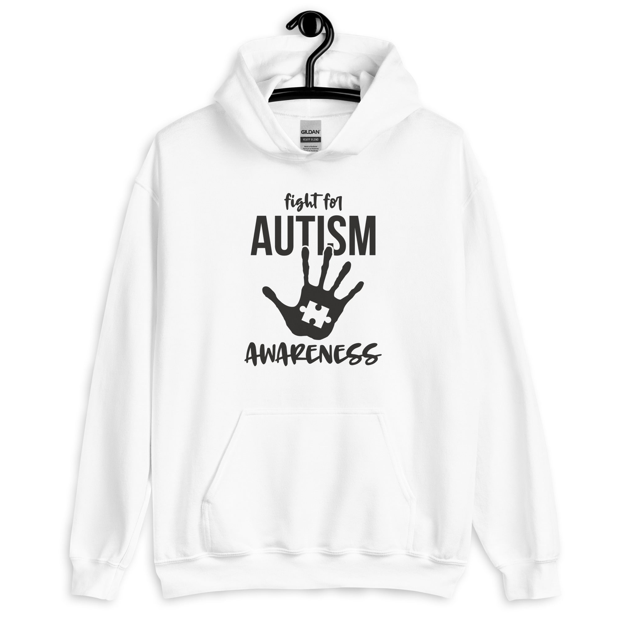 Unisex Hoodie Fight for autism awareness