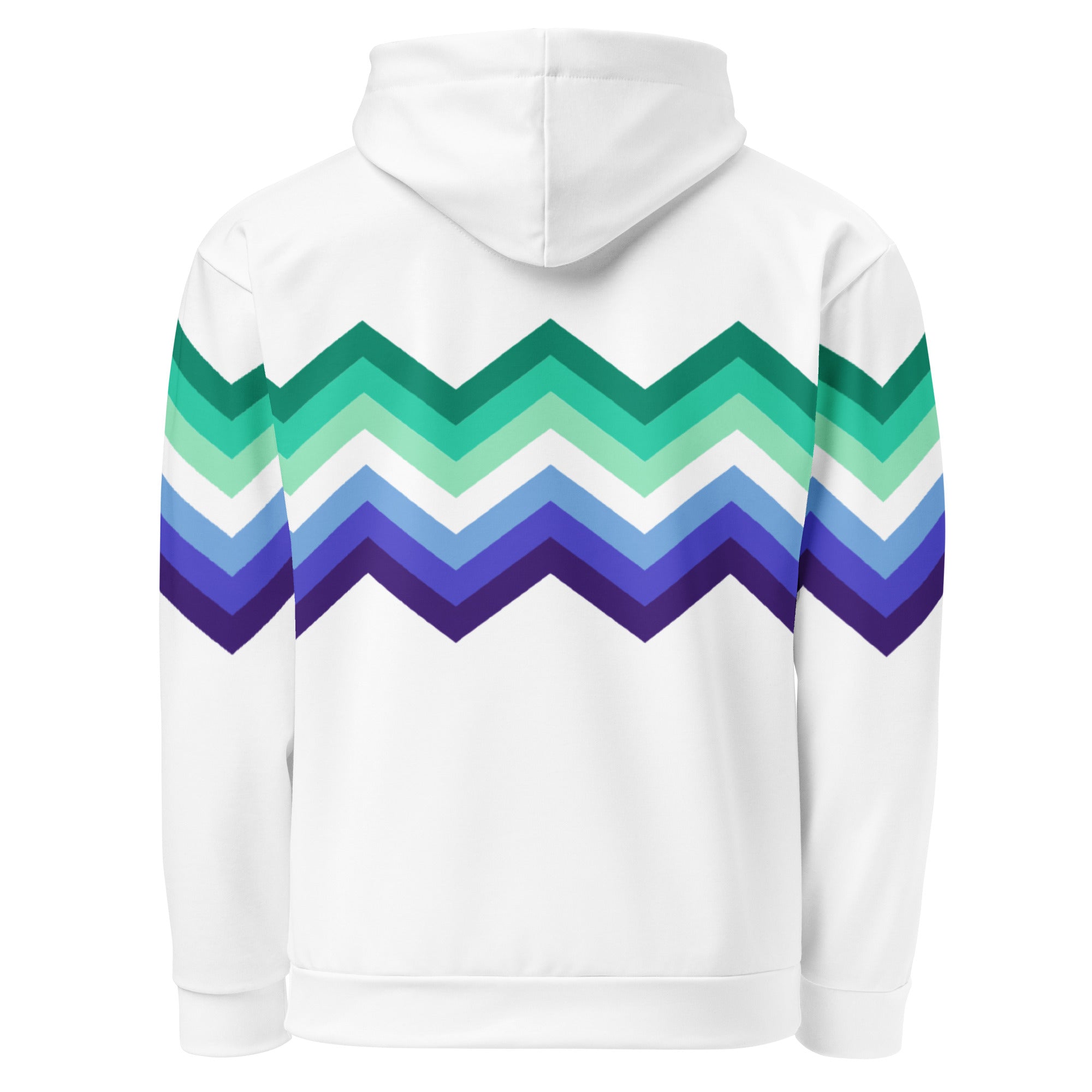 Unisex Hoodie Gaymen Zigzag Pattern