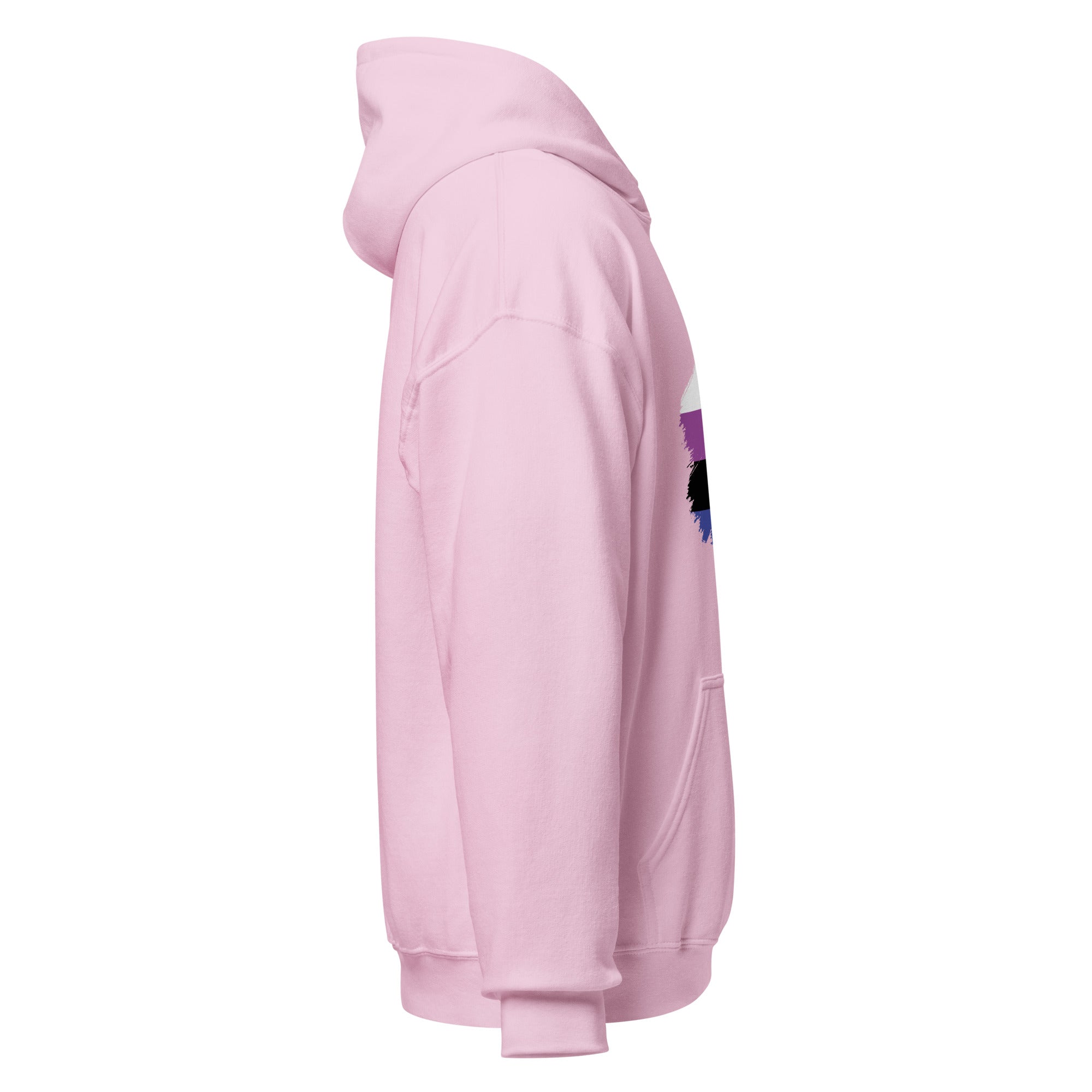 Unisex Hoodie Genderfluid Grunge Flag