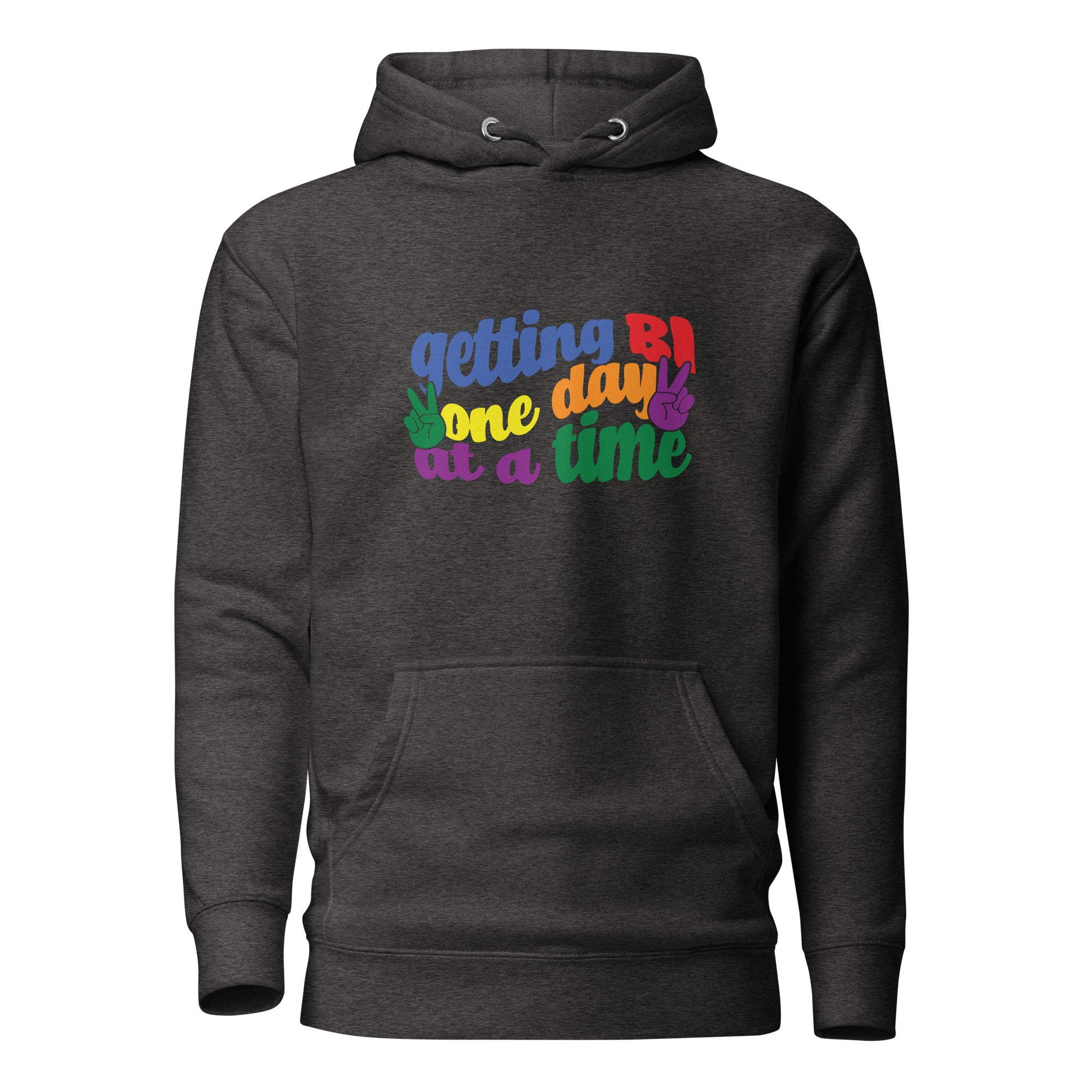 Unisex Hoodie Getting Bi one day at a time