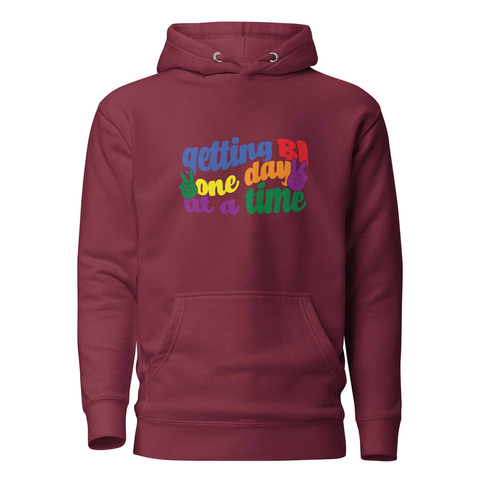 Unisex Hoodie Getting Bi one day at a time
