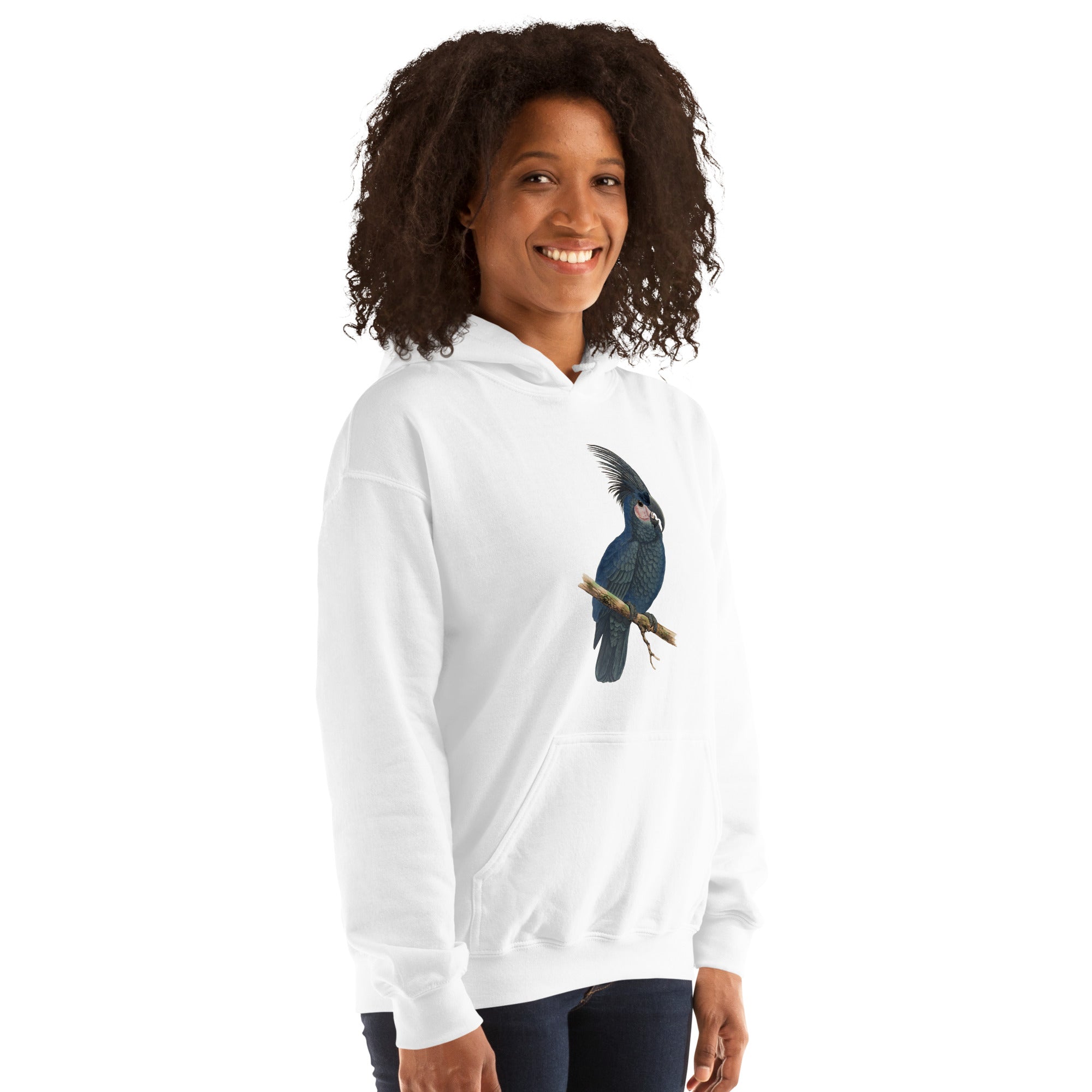 Unisex Hoodie Great Black Cockatoo