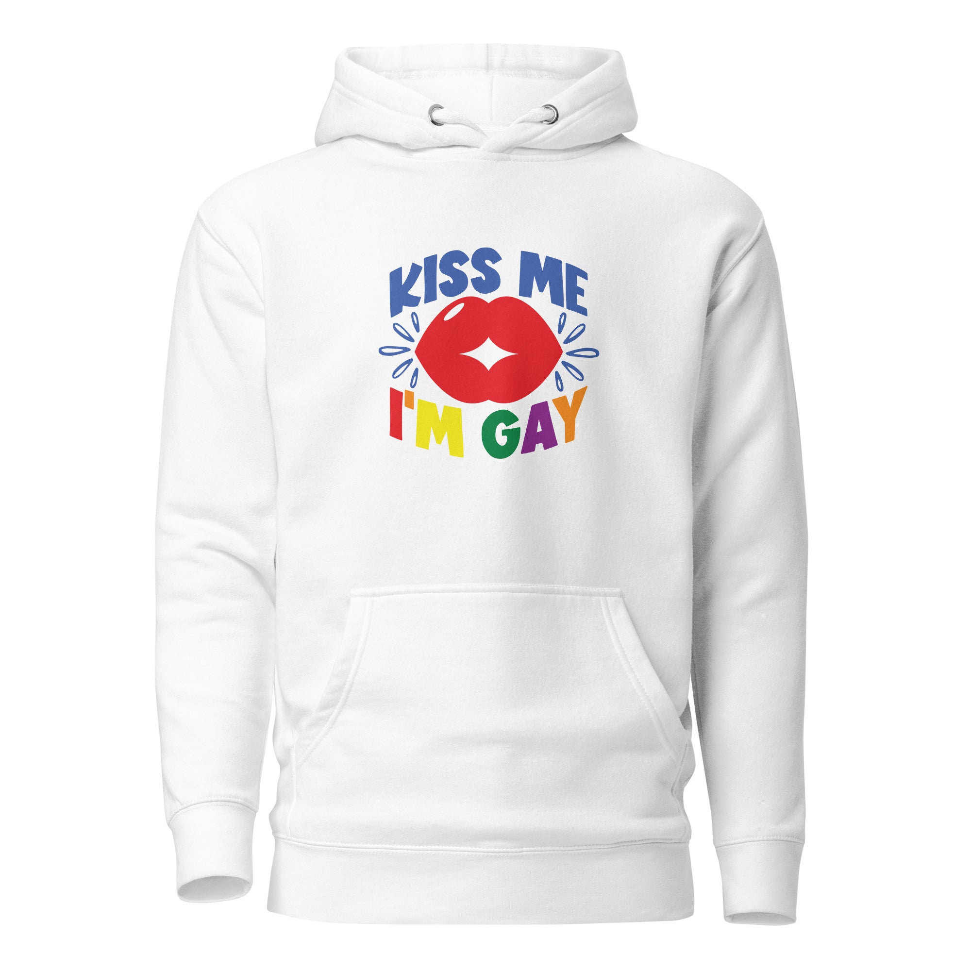Unisex Hoodie Kiss me I'm gay