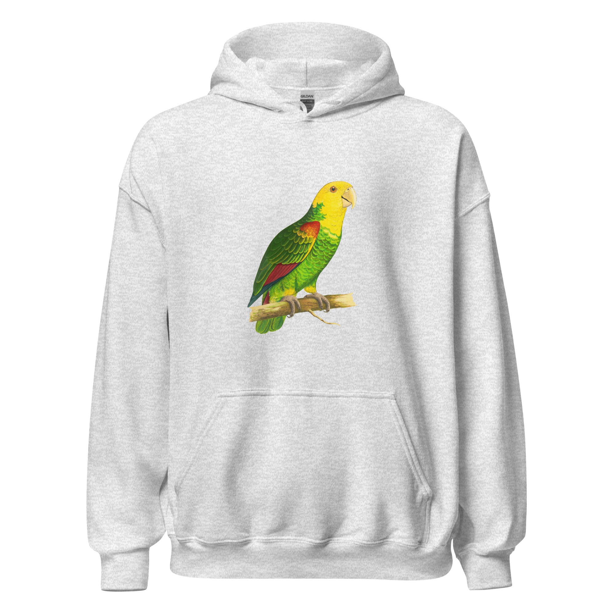 Unisex Hoodie Le Vaillant’s Amazon Parrot