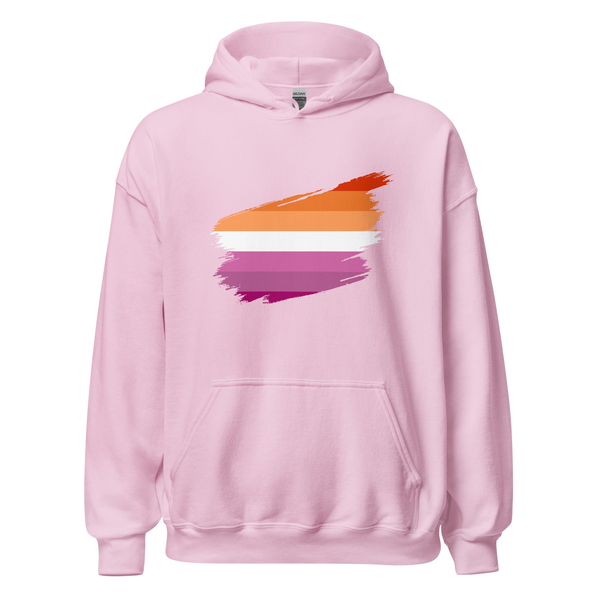Unisex Hoodie Lesbian Grunge Flag