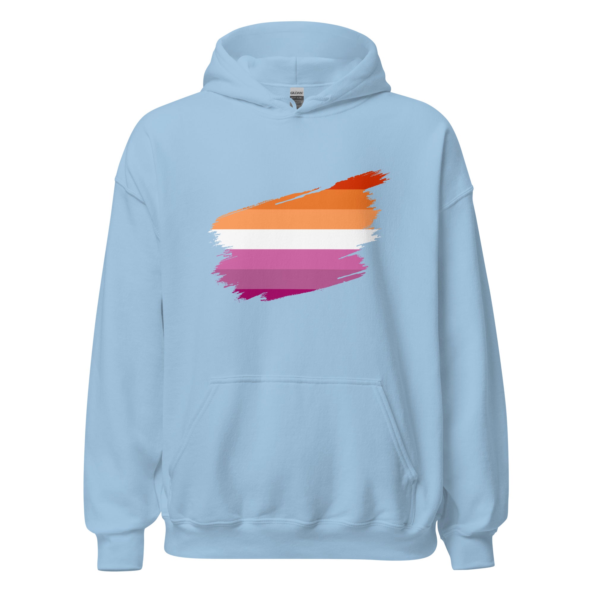 Unisex Hoodie Lesbian Grunge Flag