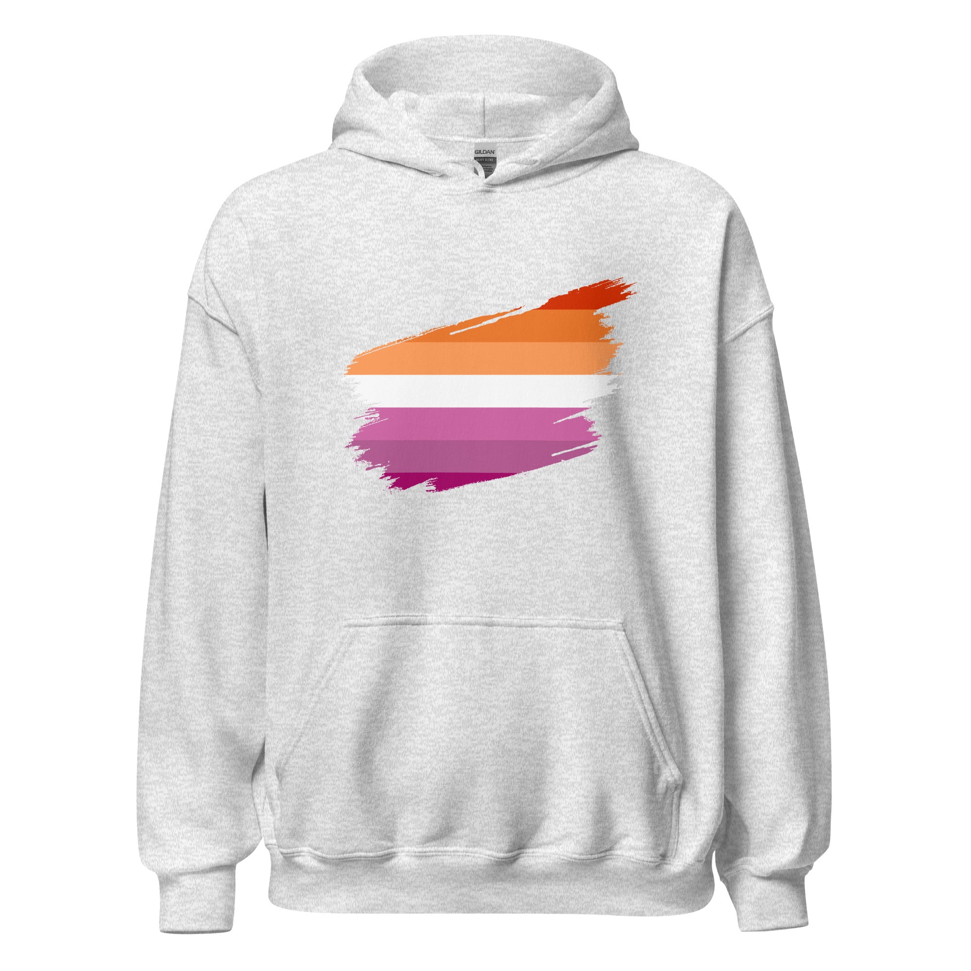 Unisex Hoodie Lesbian Grunge Flag