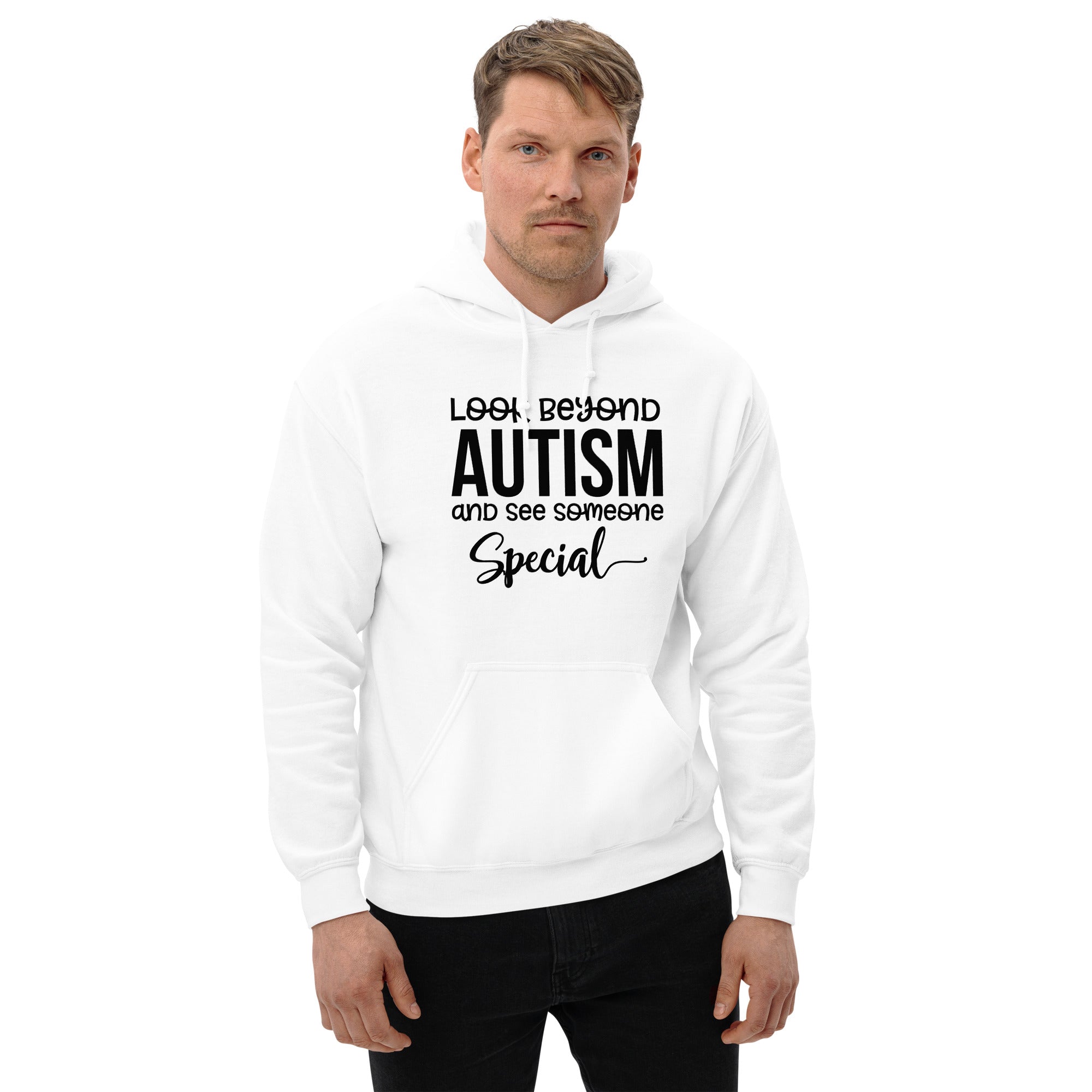 Unisex Hoodie Look Beyond Autism