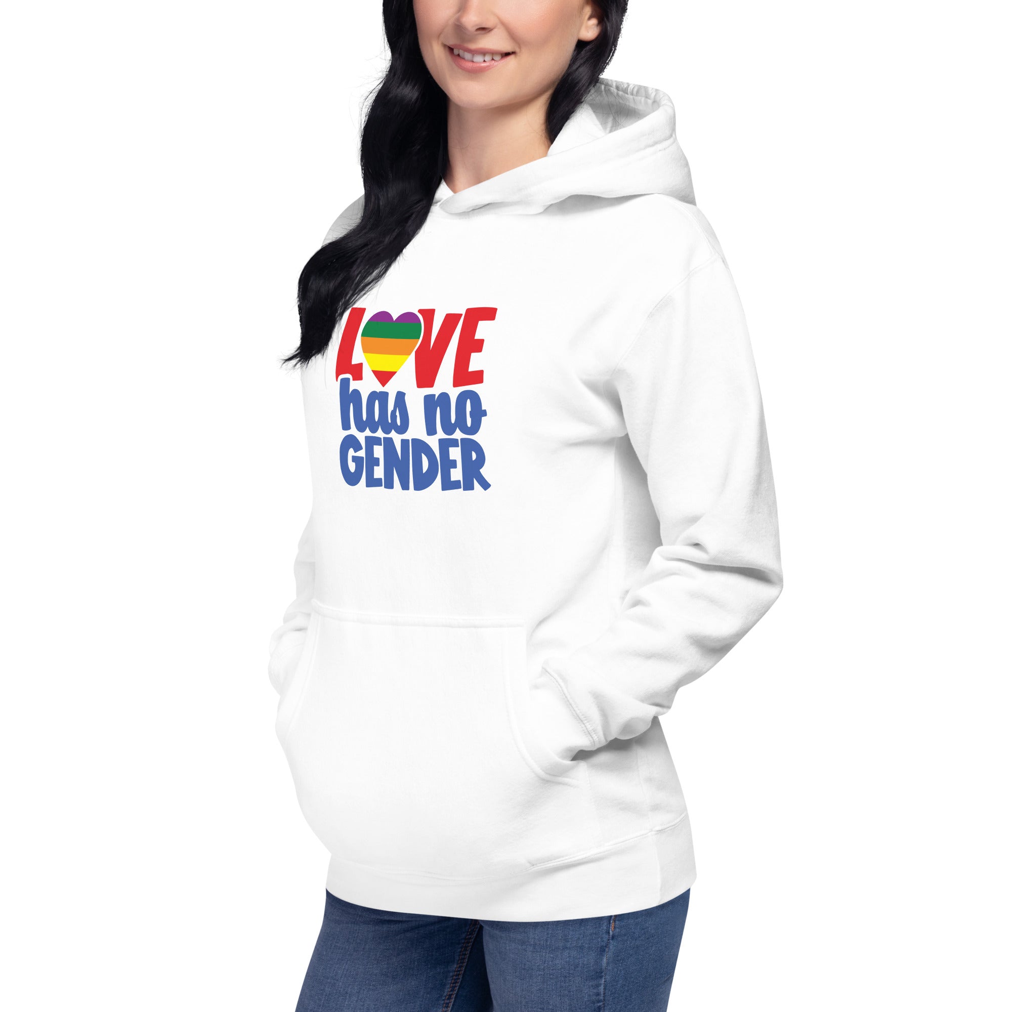 Unisex Hoodie Love has no gender