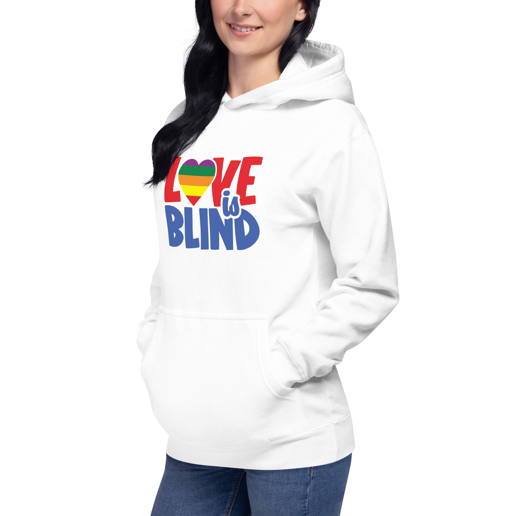 Unisex Hoodie Love is blind