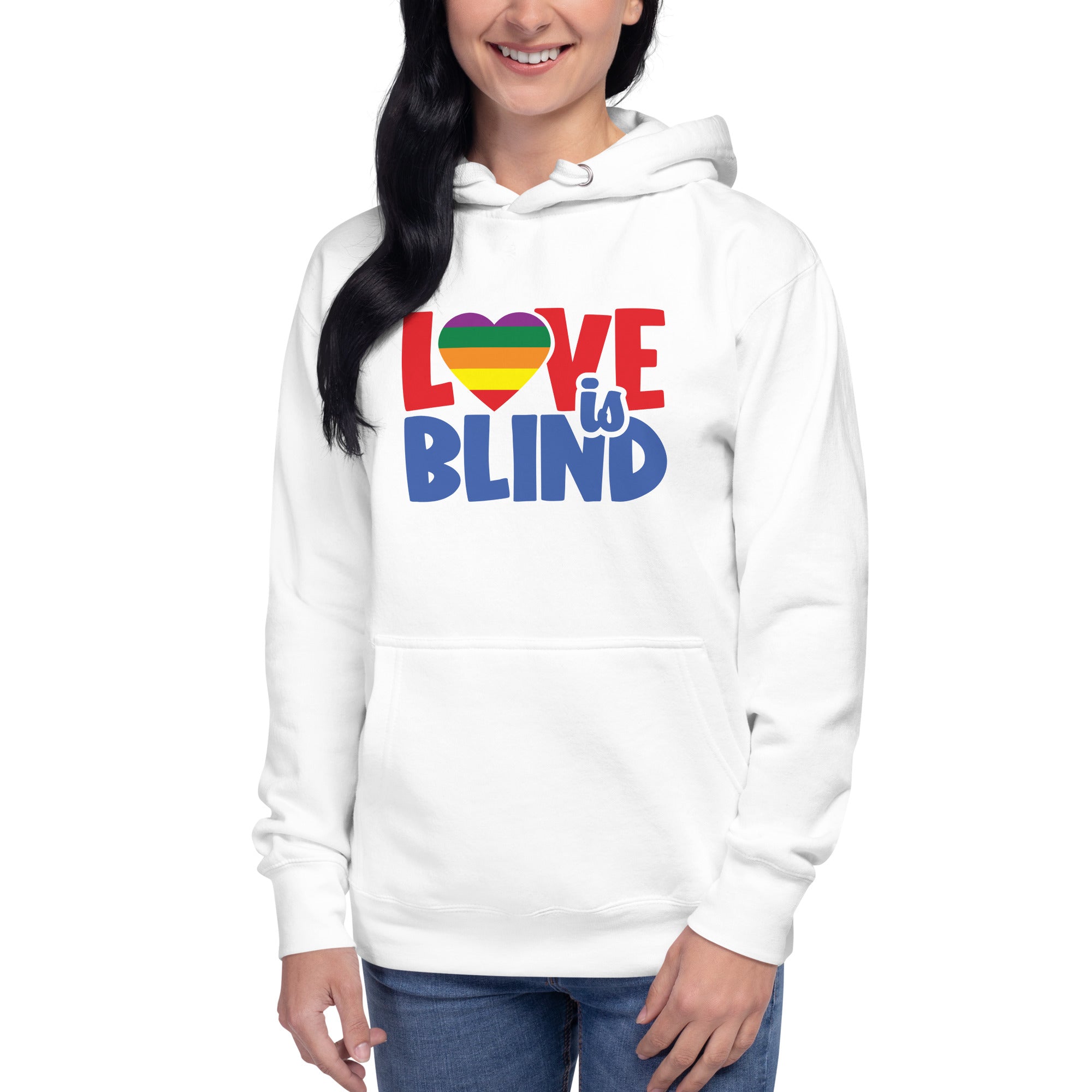 Unisex Hoodie Love is blind